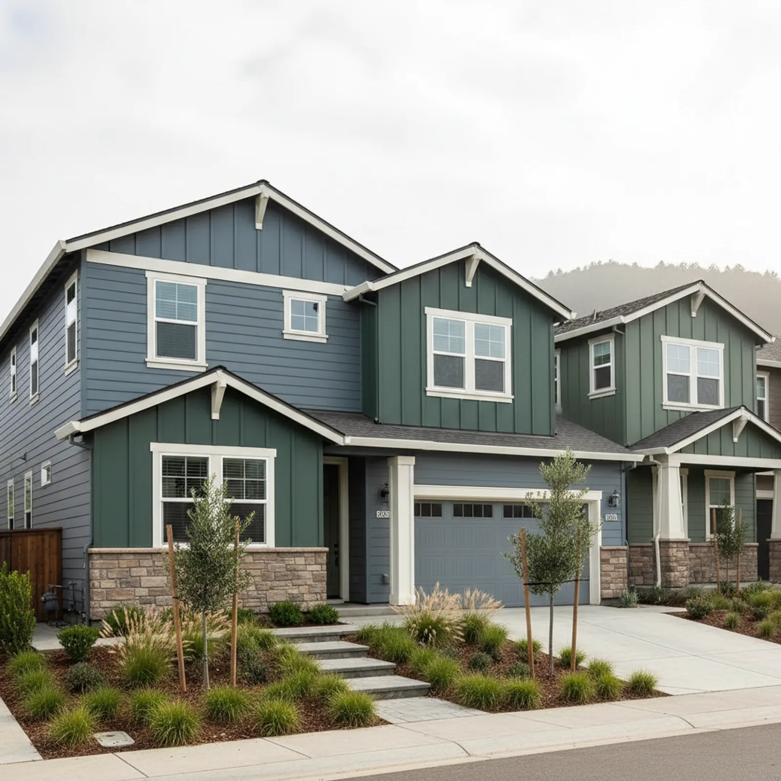James Hardie Siding in American Canyon, CA James Hardie Siding for newer master-planned tracts in American Canyon, California