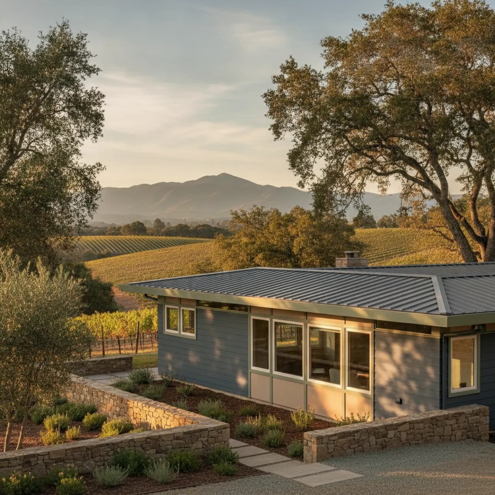 Exterior Contractor in Angwin, CA Exterior Contractor for mid-century college-community homes in Angwin, California