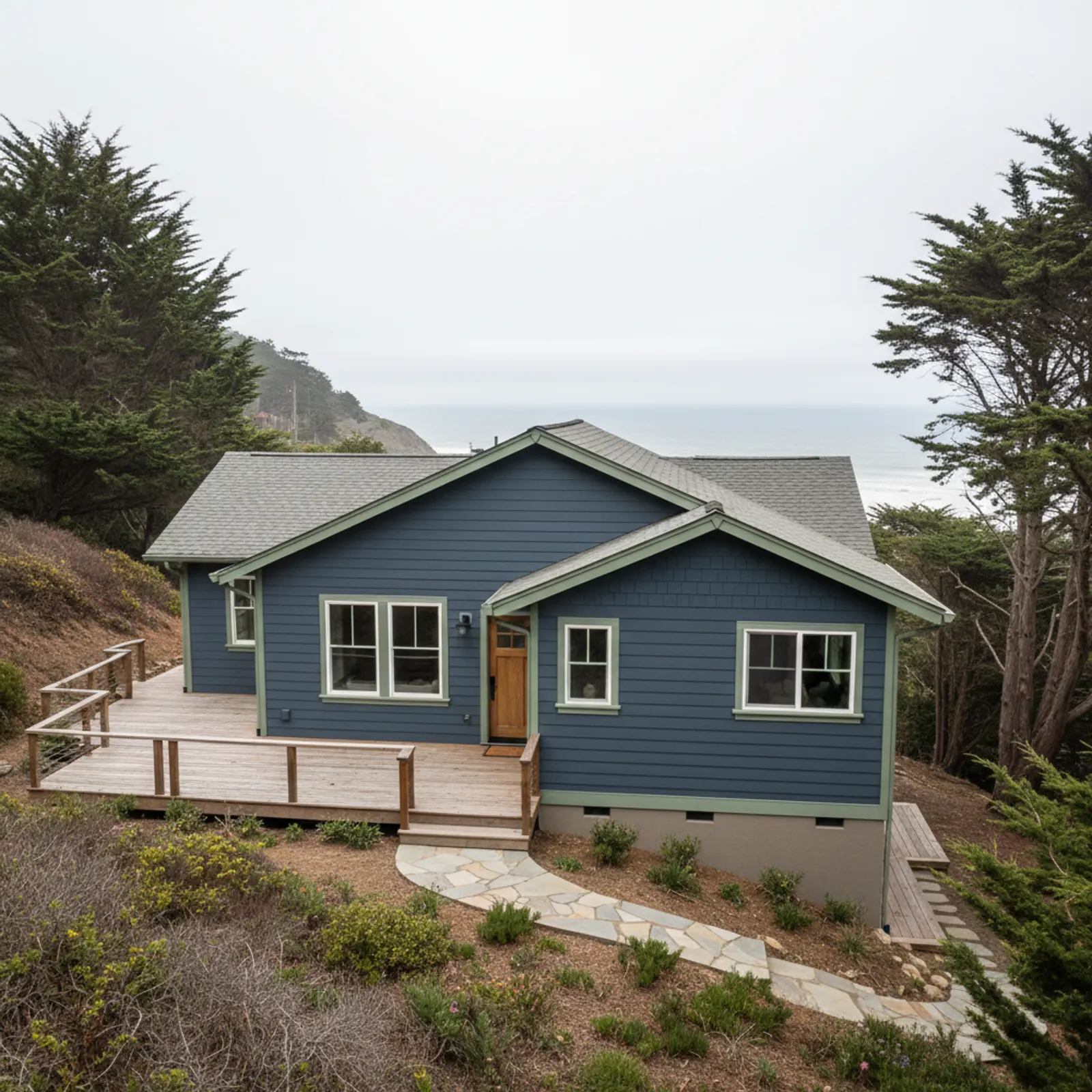 Siding in Aptos, CA Siding for coastal and hillside custom homes in Aptos, California