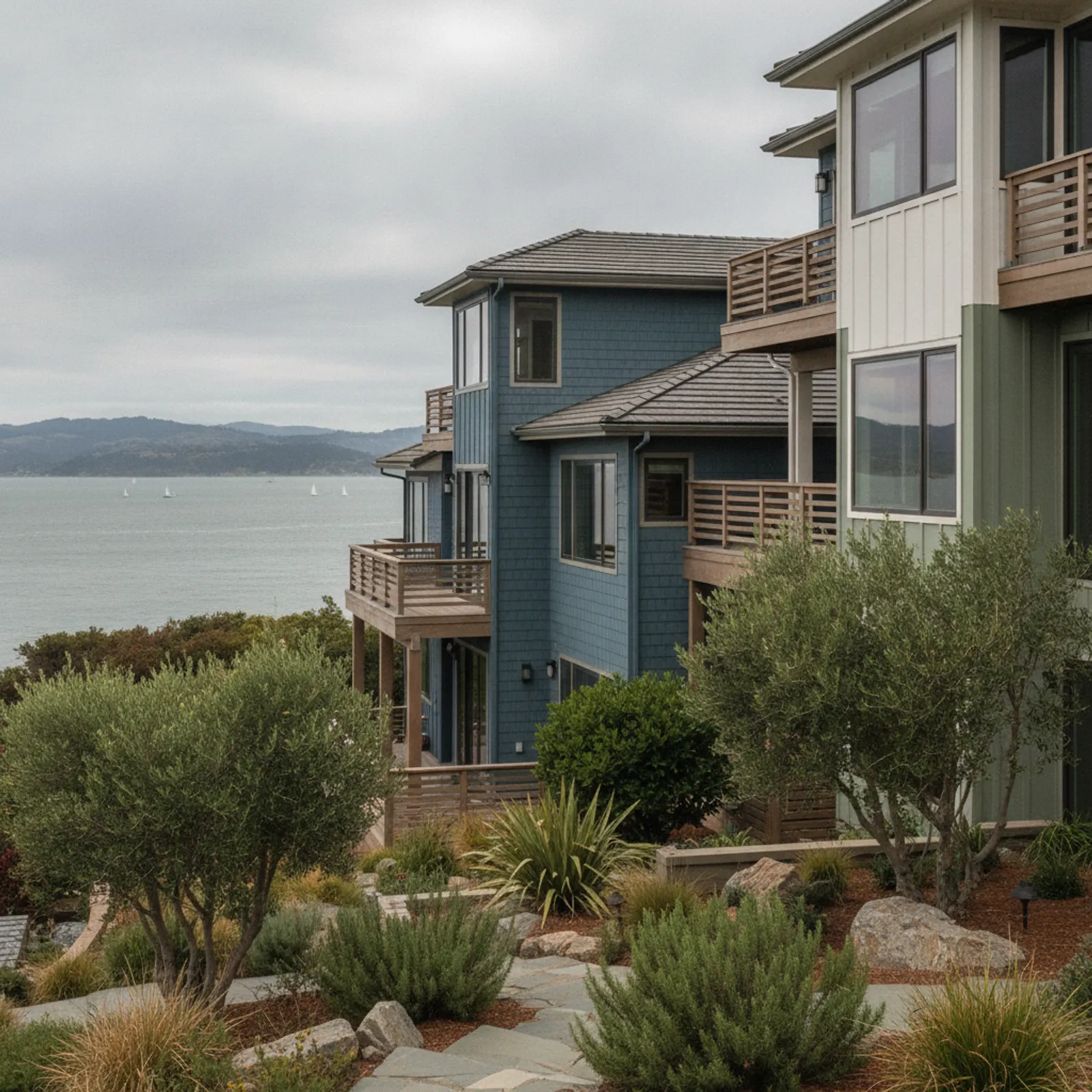 James Hardie Siding in Belvedere, CA James Hardie Siding for waterfront and hillside estates in Belvedere, California