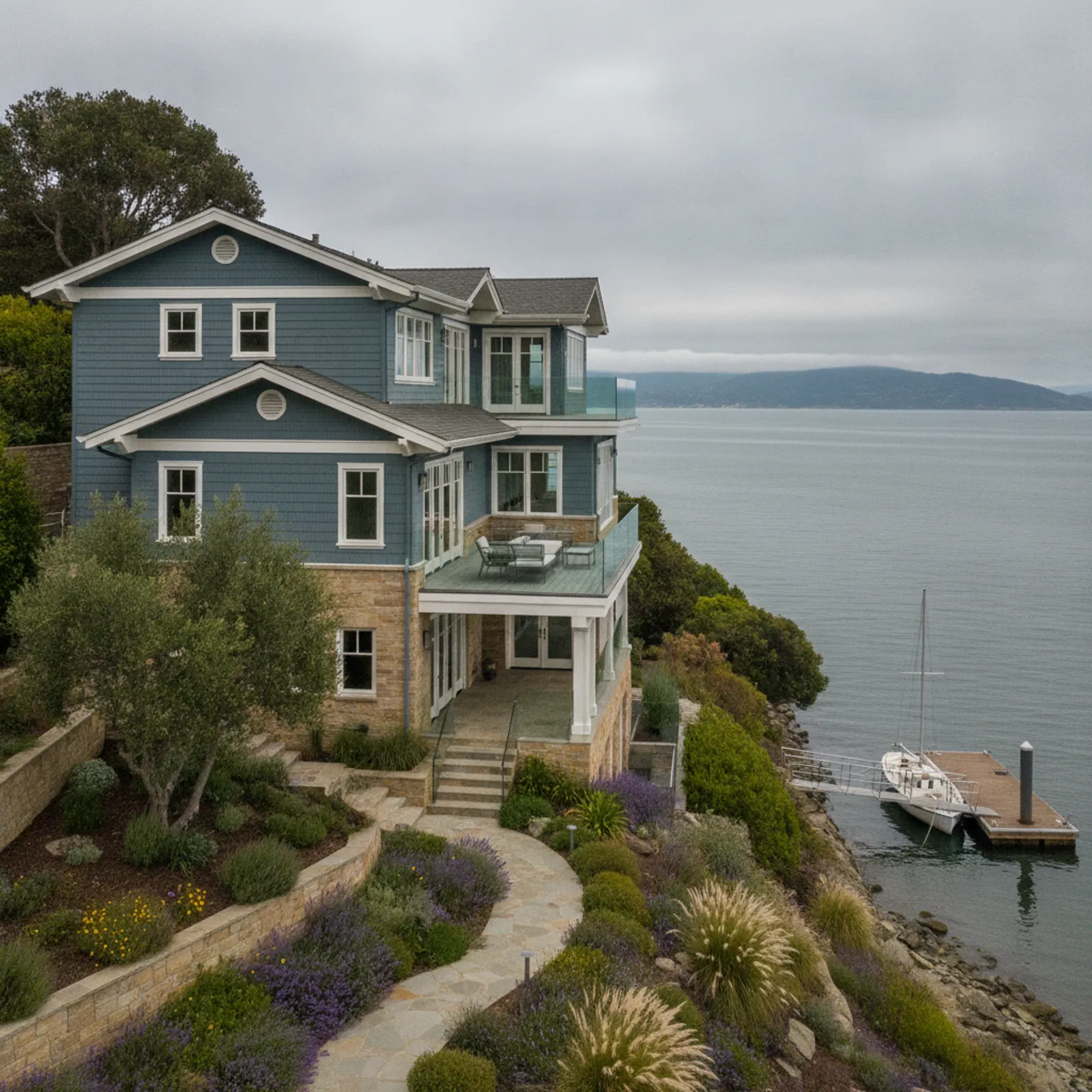 Siding in Belvedere, CA Siding for waterfront and hillside estates in Belvedere, California