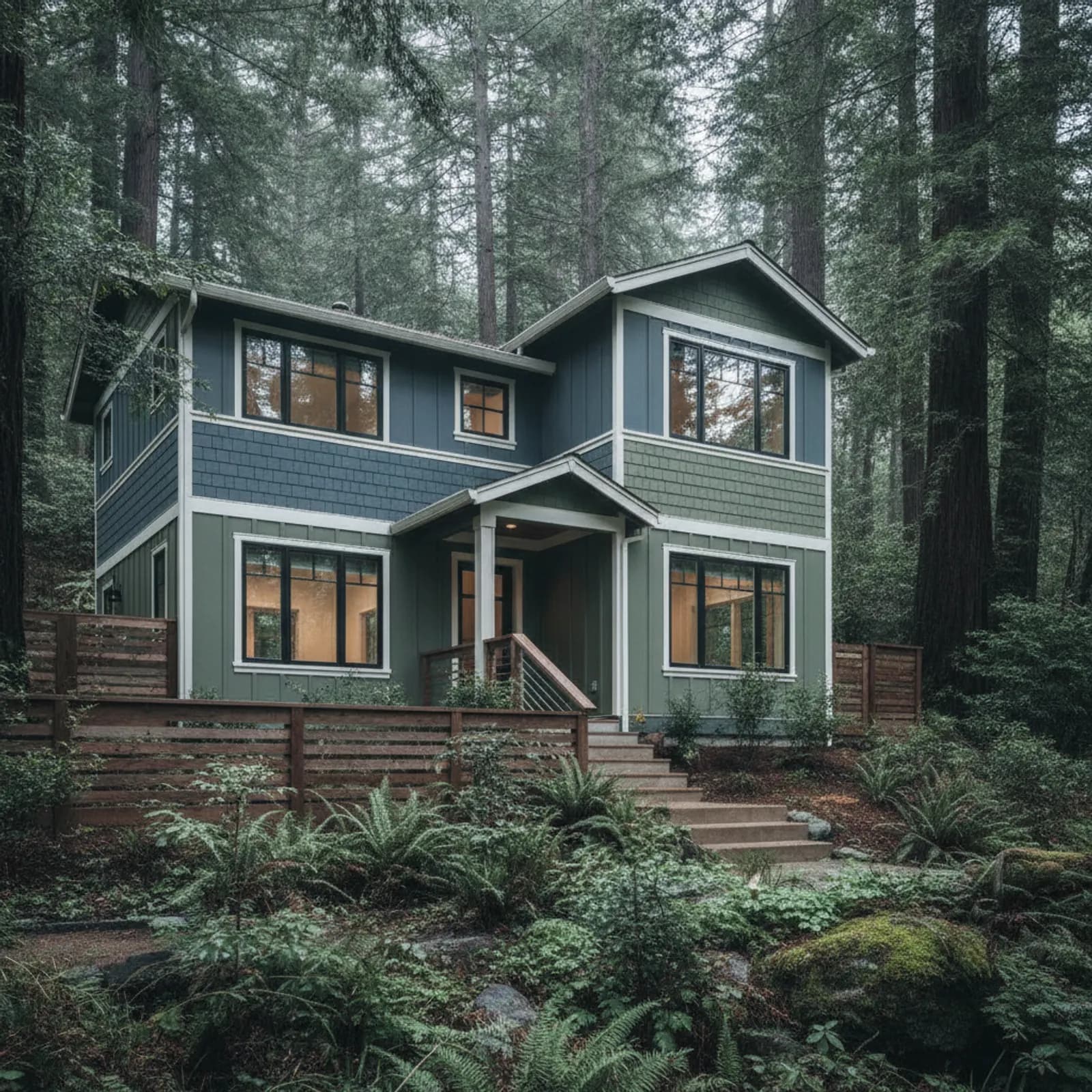 Fiber Cement Siding in Ben Lomond, CA Fiber Cement Siding for San Lorenzo Valley redwood-forest homes in Ben Lomond, California