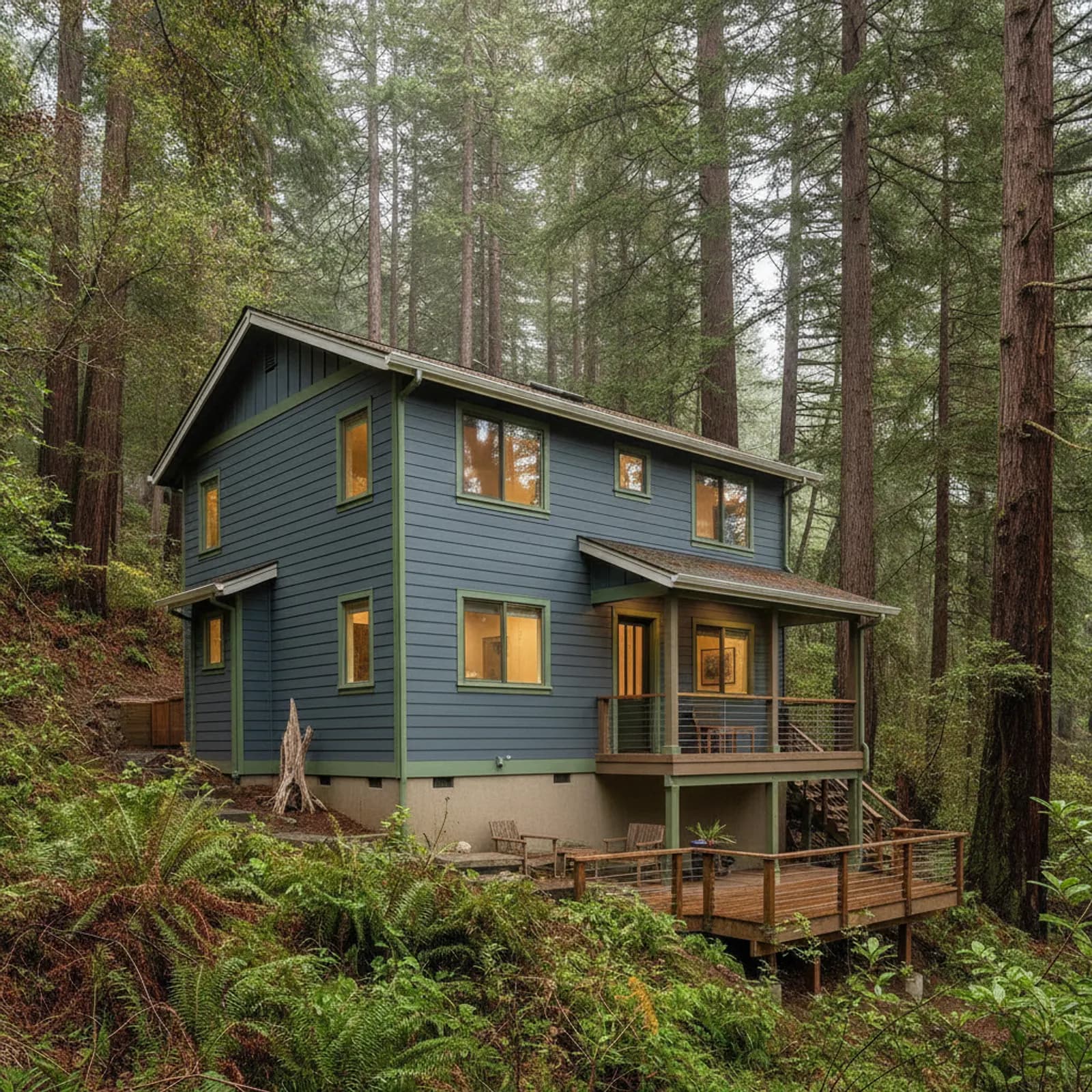 Siding in Ben Lomond, CA Siding for San Lorenzo Valley redwood-forest homes in Ben Lomond, California