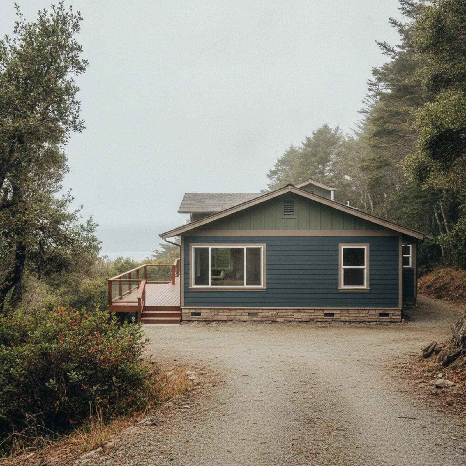 Exterior Contractor in Bonny Doon, CA Exterior Contractor for Santa Cruz Mountains ridge and forest homes in Bonny Doon, California