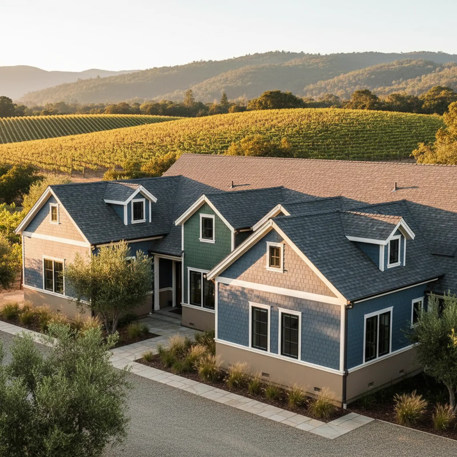 Fiber Cement Siding in Calistoga, CA Fiber Cement Siding for historic resort-town homes in Calistoga, California
