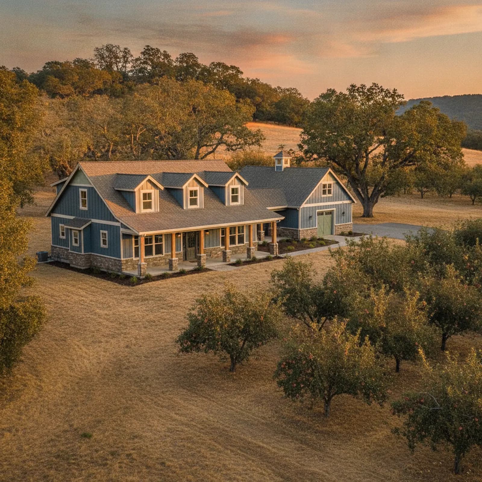 James Hardie Siding in Camino, CA James Hardie Siding for Apple Hill orchard farmhouses in Camino, California