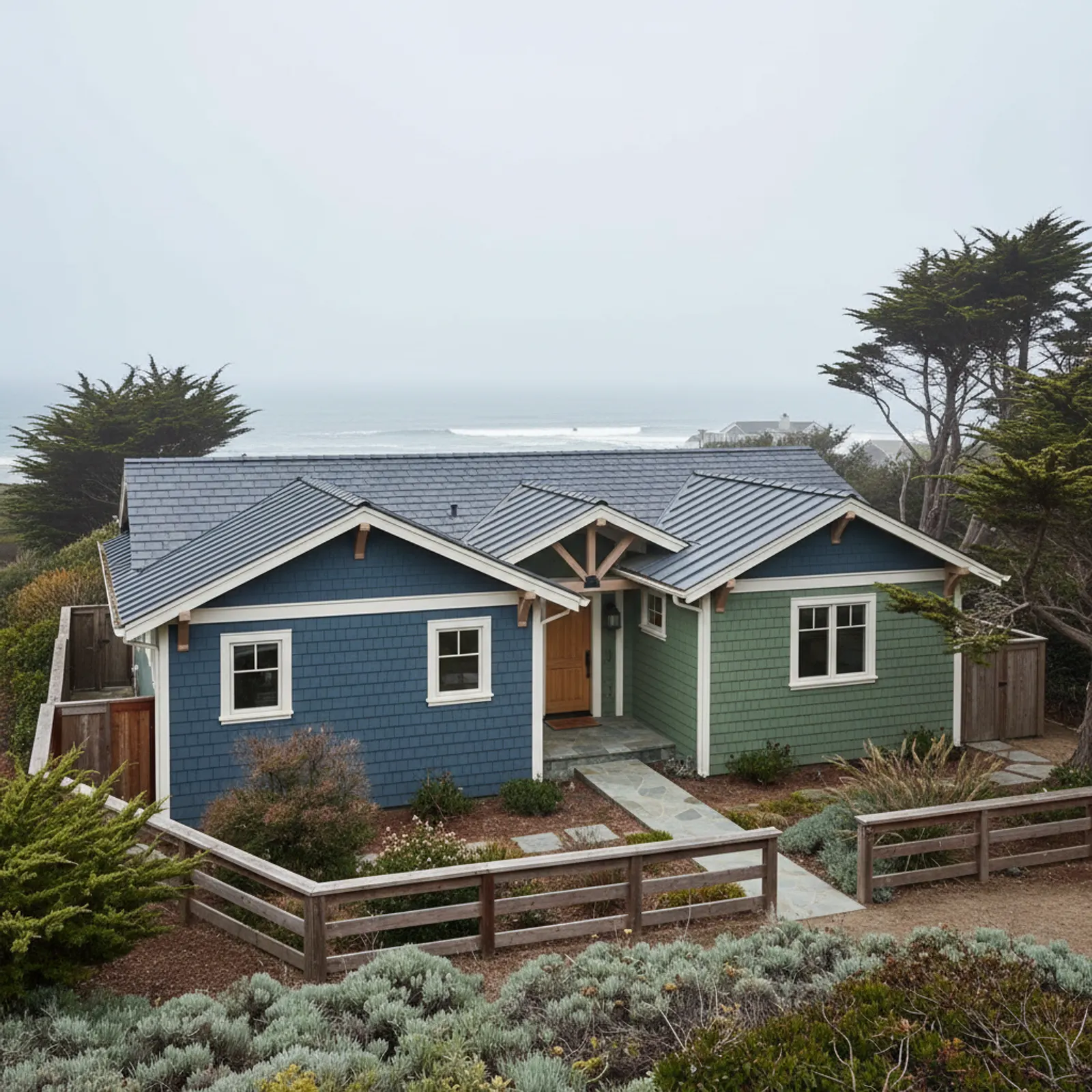 Fire-Resistant Siding in Capitola, CA Fire-Resistant Siding for beach cottages in Capitola, California