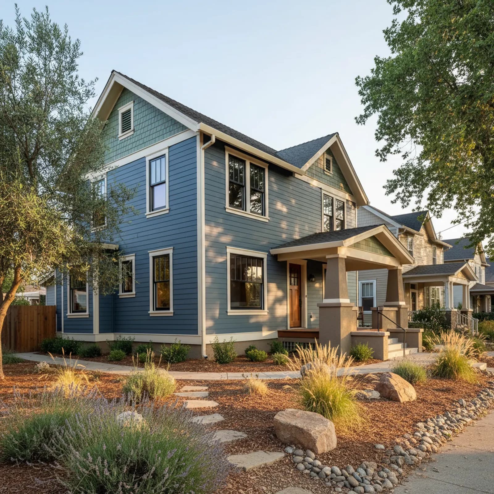 Fiber Cement Siding in Chico, CA Fiber Cement Siding for historic downtown and Avenues homes in Chico, California