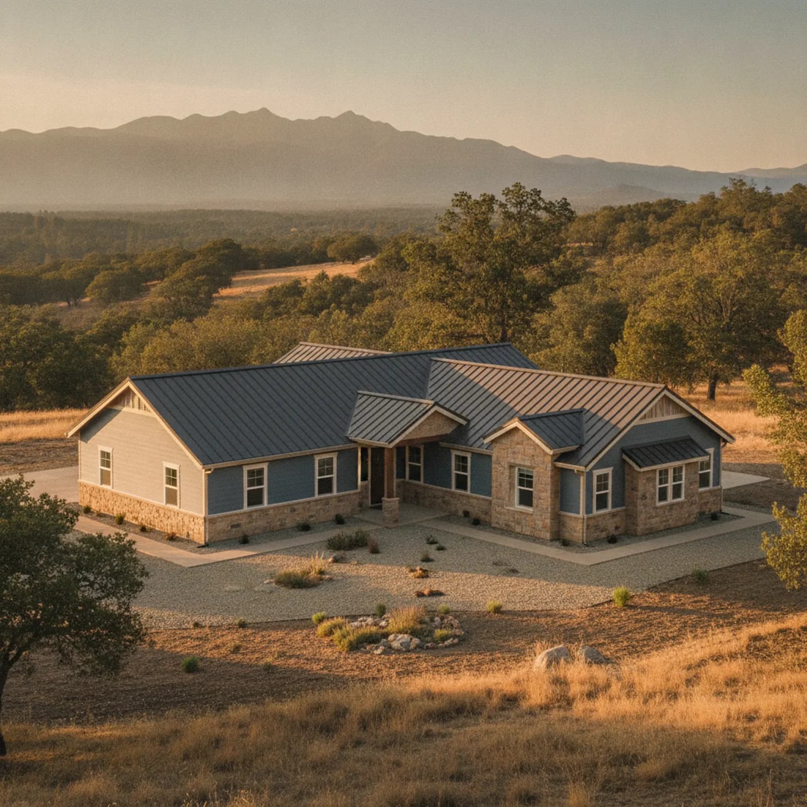 Fire-Resistant Siding in Cool, CA Fire-Resistant Siding for rural-residential ranchettes in Cool, California
