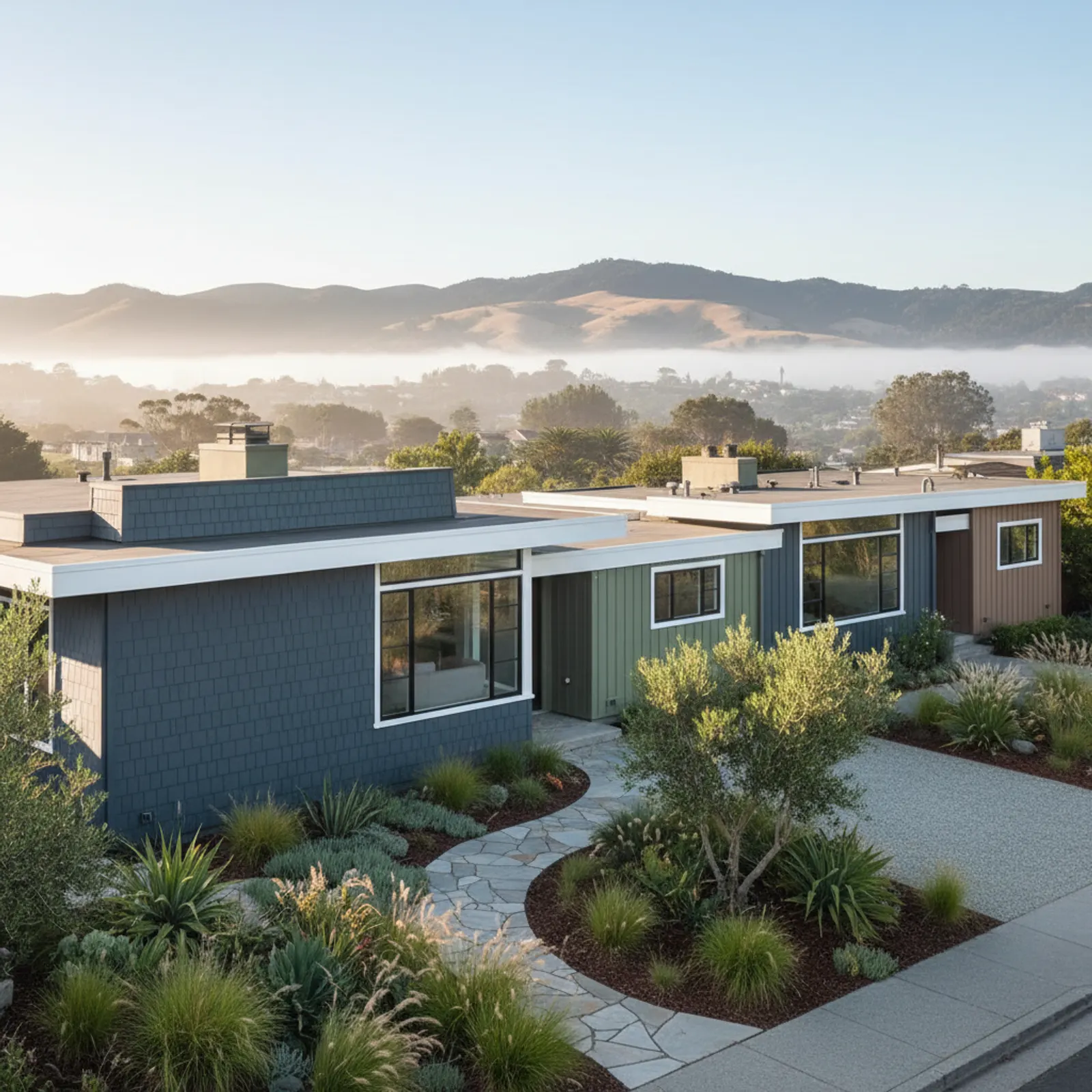Fiber Cement Siding in Cupertino, CA Fiber Cement Siding for Eichler and premium postwar homes in Cupertino, California