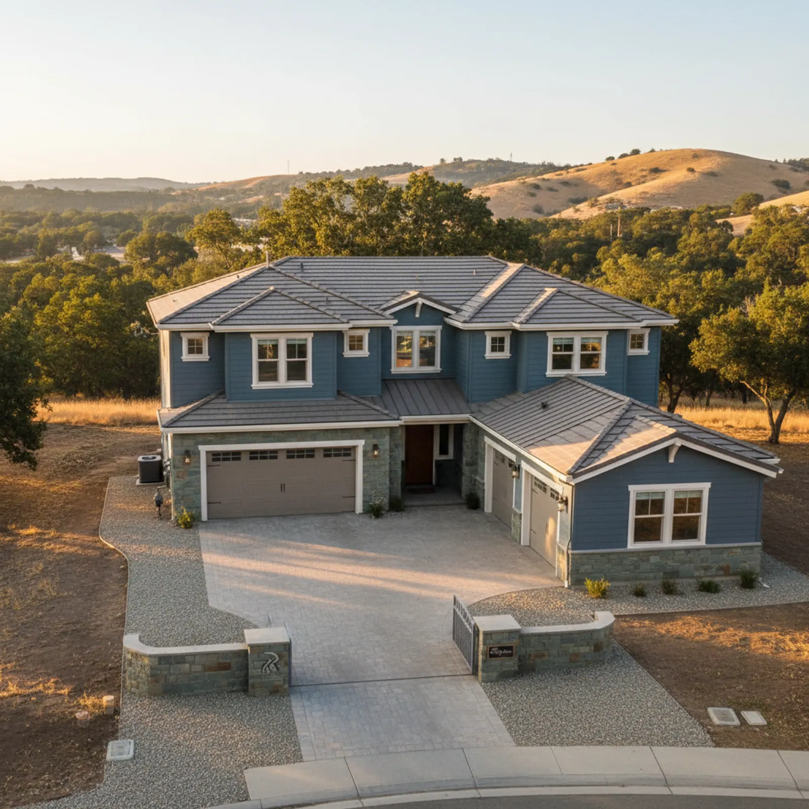 Fire-Resistant Siding in El Dorado Hills, CA Fire-Resistant Siding for gated executive and estate communities in El Dorado Hills, California