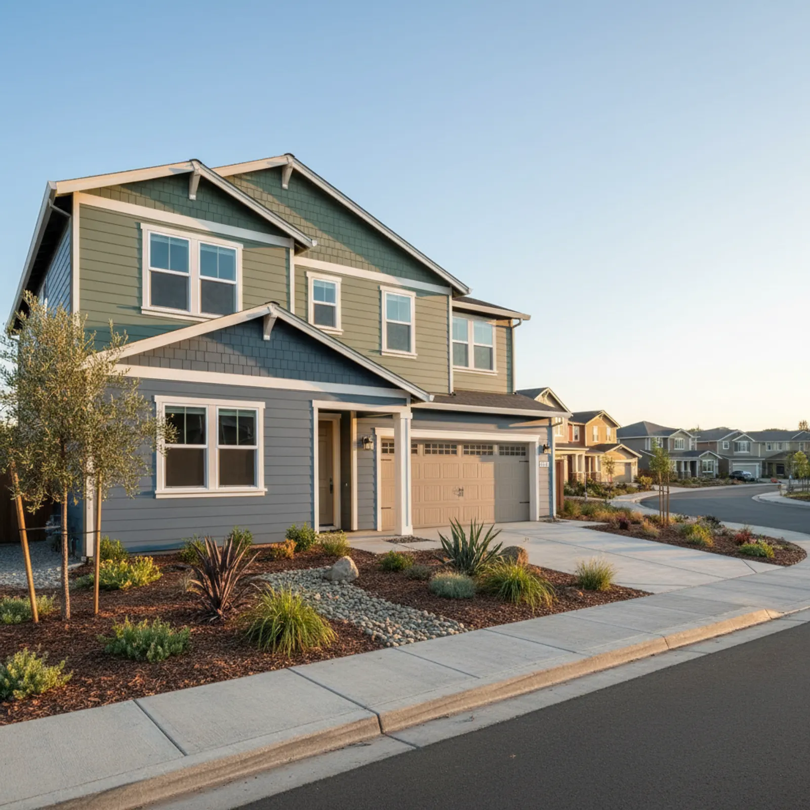 Siding in Elk Grove, CA Siding for large 2000s master-planned tracts in Elk Grove, California