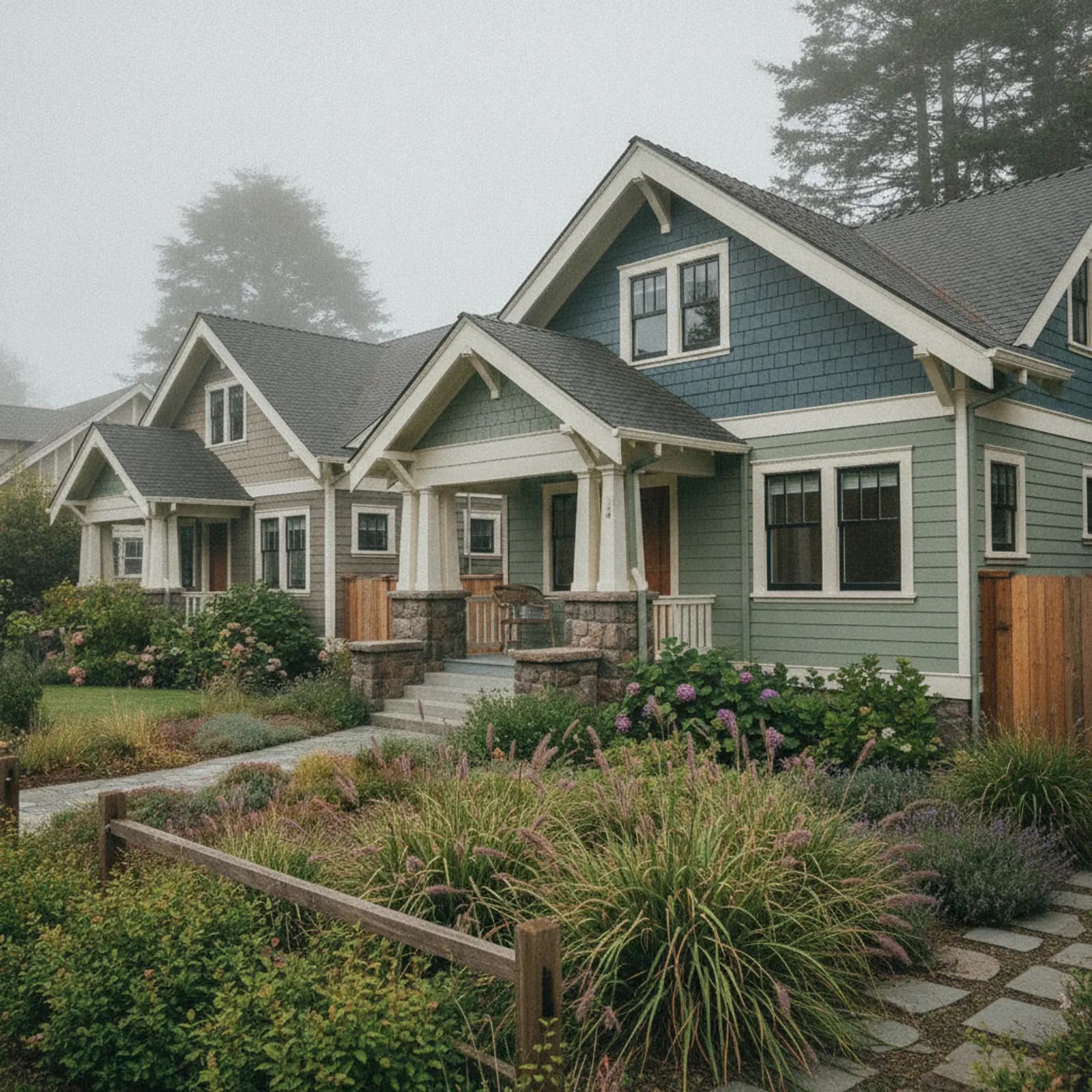 Fiber Cement Siding in Fairfax, CA Fiber Cement Siding for early-1900s cottages and bungalows in Fairfax, California