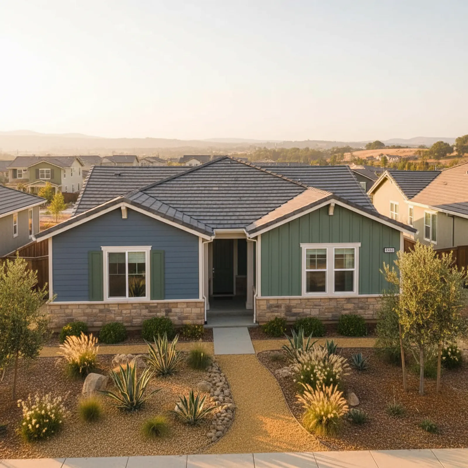 Fire-Resistant Siding in Fairfield, CA Fire-Resistant Siding for tract and master-planned homes in Fairfield, California