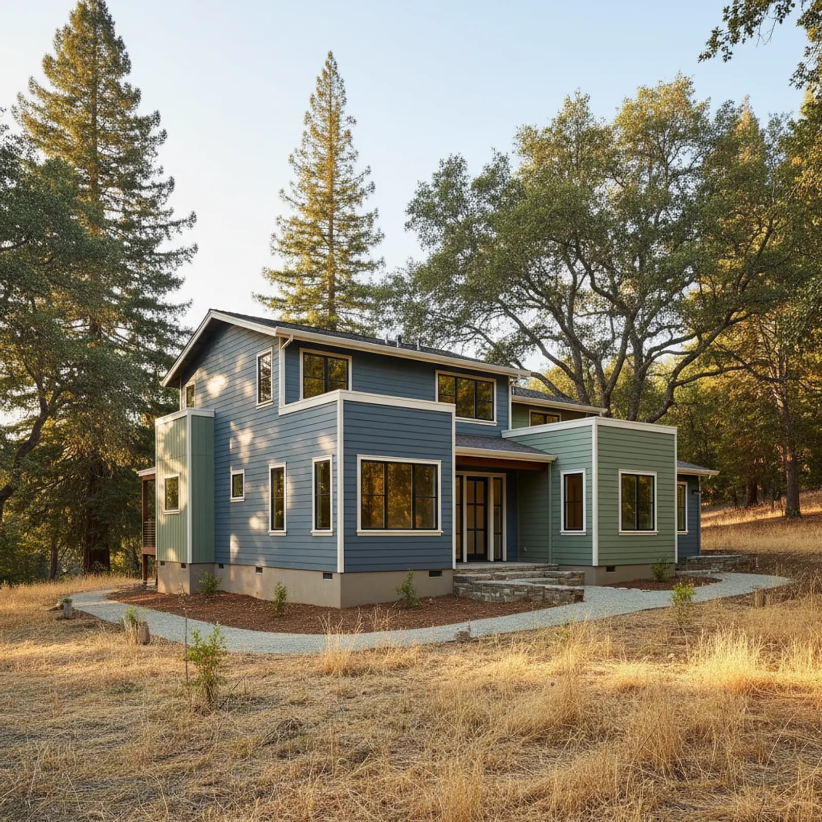 Fiber Cement Siding in Felton, CA Fiber Cement Siding for redwood-forest homes in Felton, California