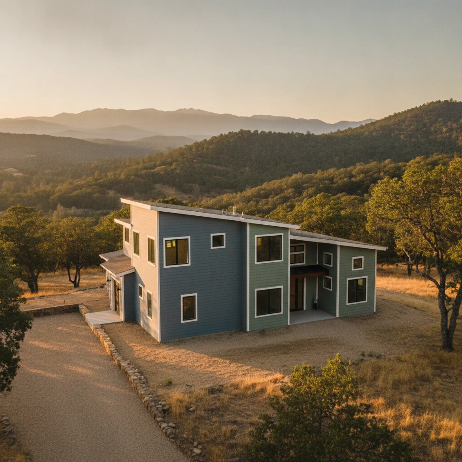 Fiber Cement Siding in Foresthill, CA Fiber Cement Siding for remote ridge custom homes in Foresthill, California