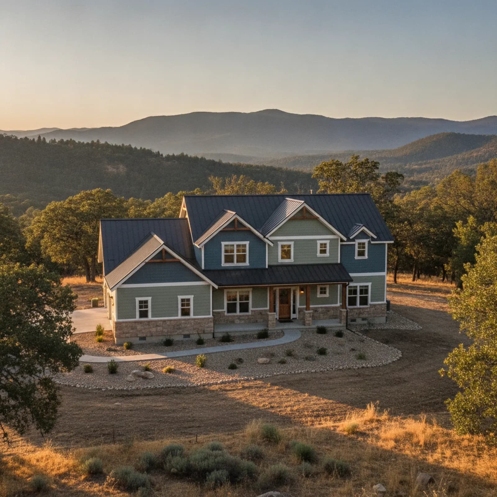 Fire-Resistant Siding in Foresthill, CA Fire-Resistant Siding for remote ridge custom homes in Foresthill, California