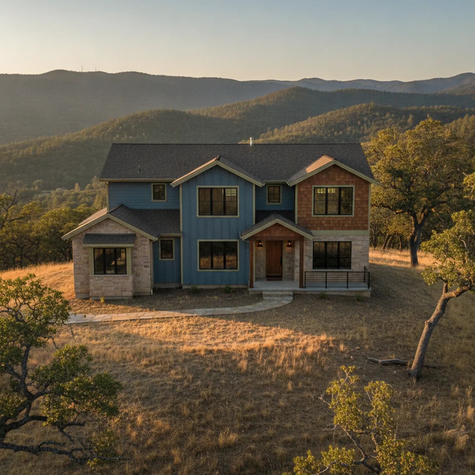 Window Replacement in Foresthill, CA Window Replacement for remote ridge custom homes in Foresthill, California