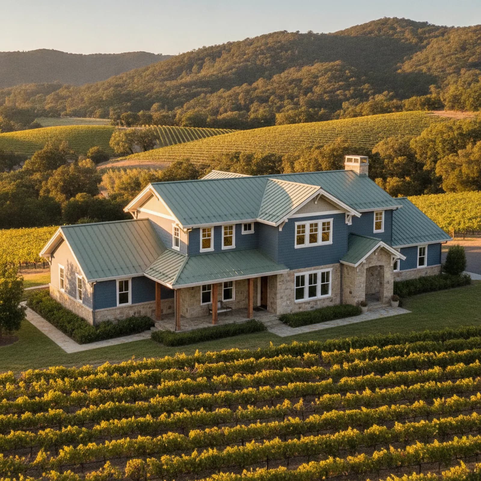 Fire-Resistant Siding in Geyserville, CA Fire-Resistant Siding for Alexander Valley vineyard estates in Geyserville, California