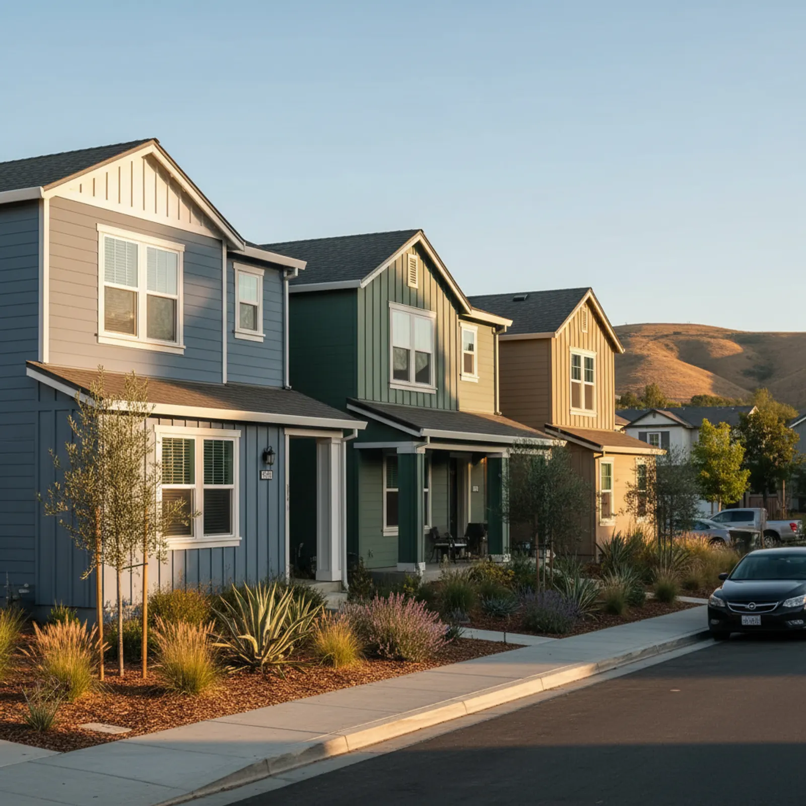 Fiber Cement Siding in Gilroy, CA Fiber Cement Siding for tract homes in Gilroy, California