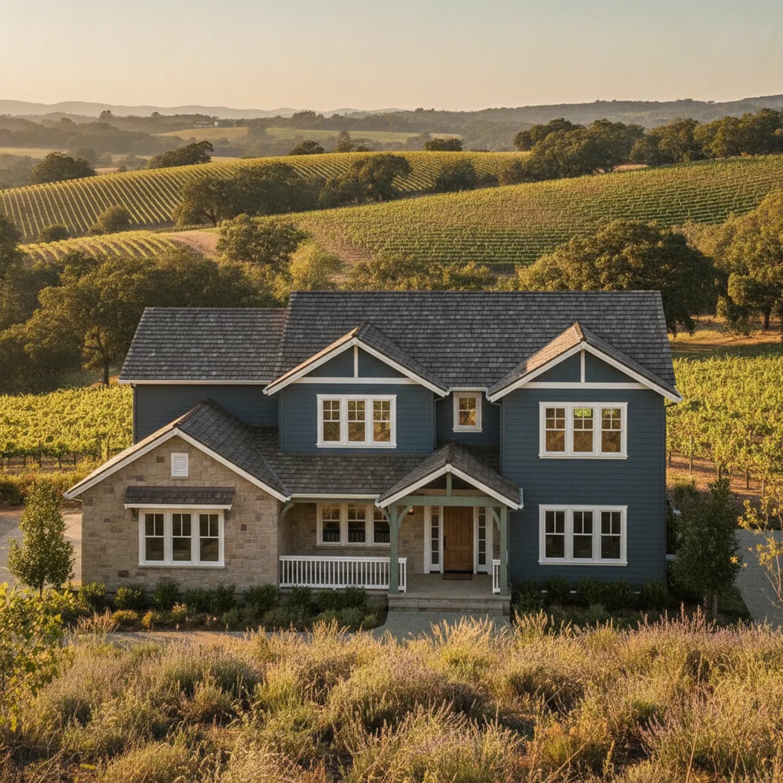 Siding in Glen Ellen, CA Siding for Sonoma Valley estates and custom homes in Glen Ellen, California