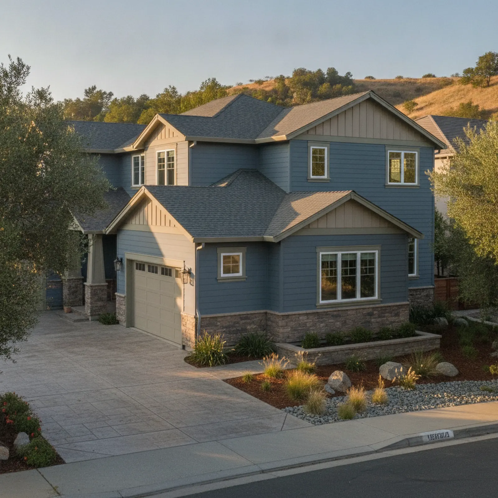 Exterior Contractor in Gold River, CA Exterior Contractor for 1990s master-planned executive homes in Gold River, California