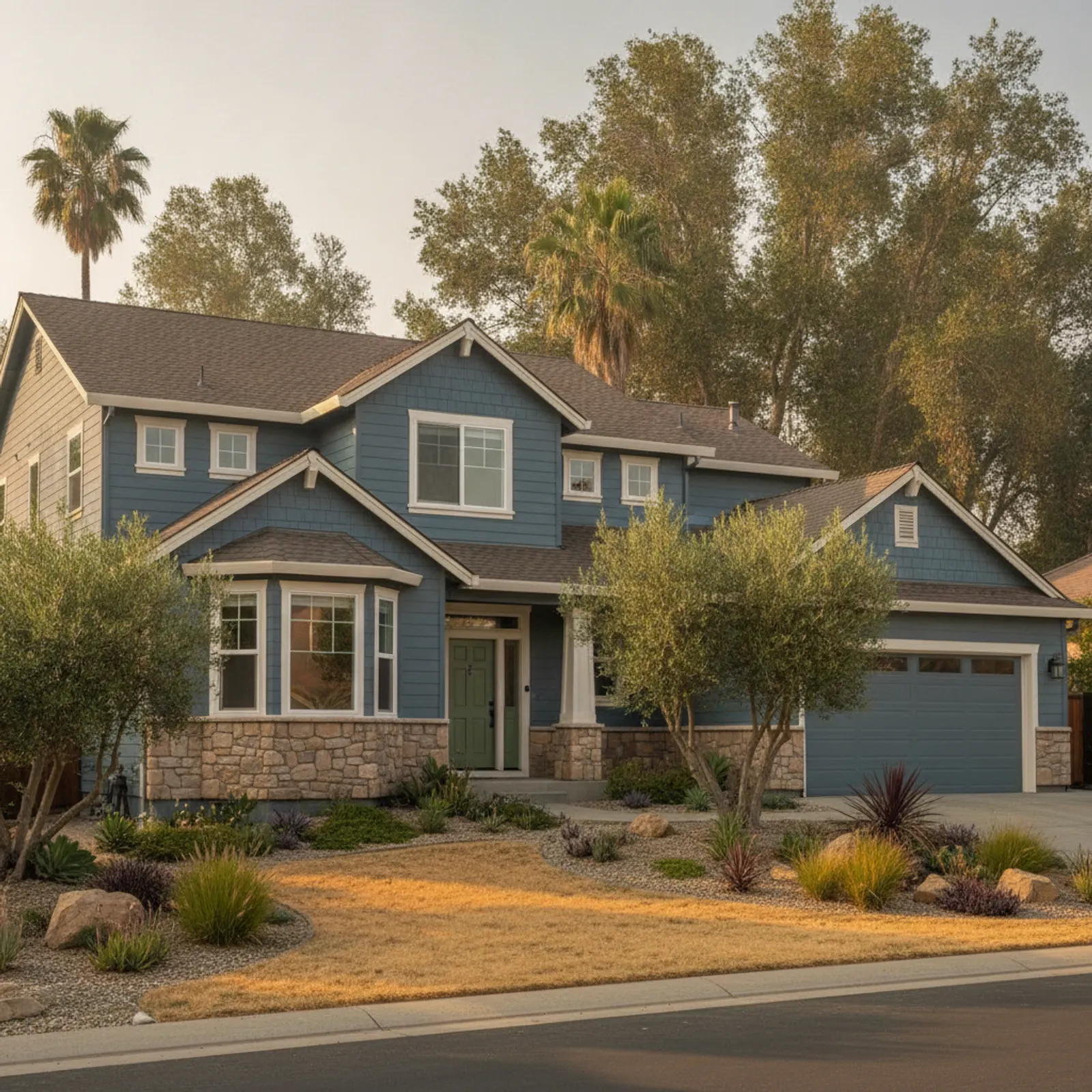 Siding in Gold River, CA Siding for 1990s master-planned executive homes in Gold River, California