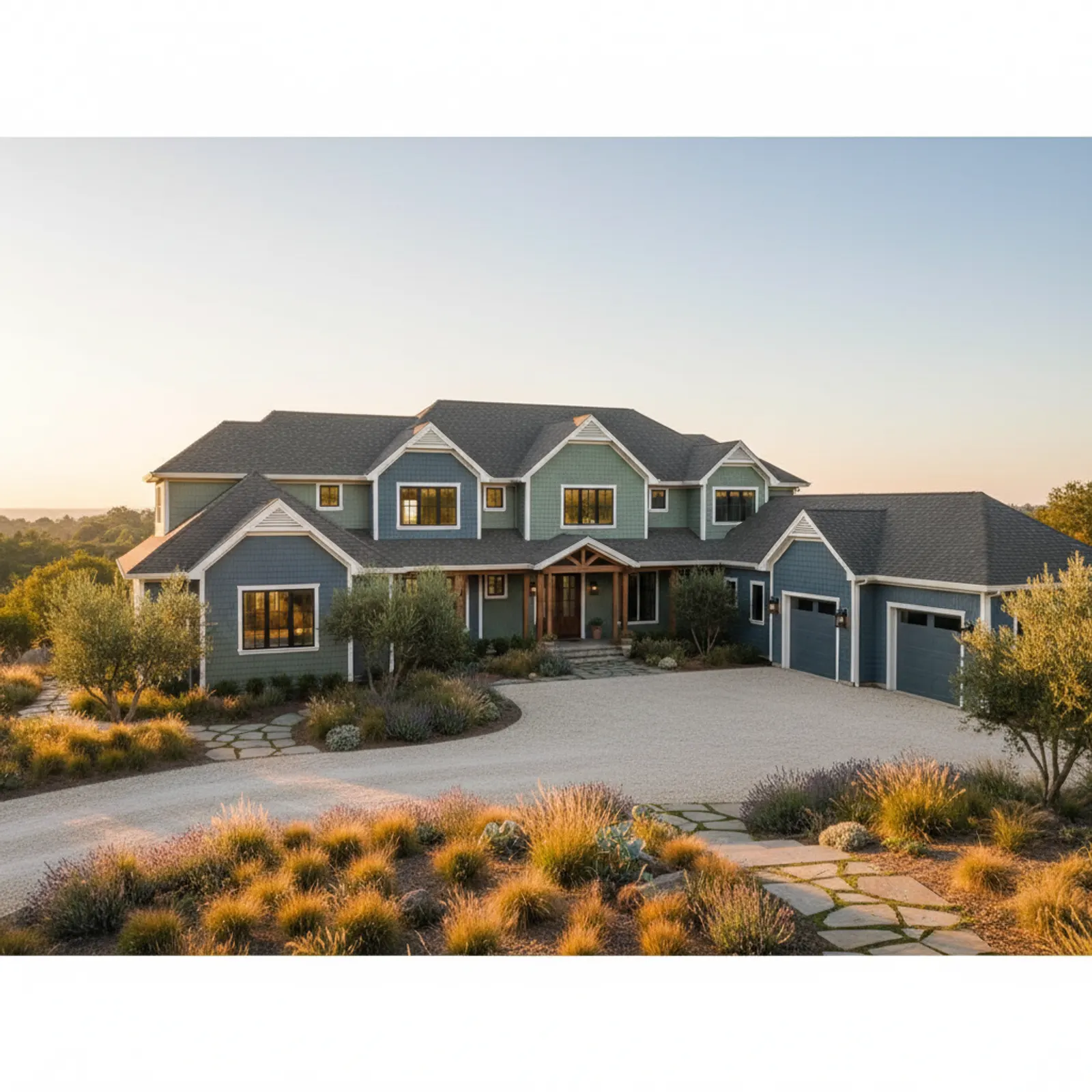 Fiber Cement Siding in Granite Bay, CA Fiber Cement Siding for large custom estates in Granite Bay, California