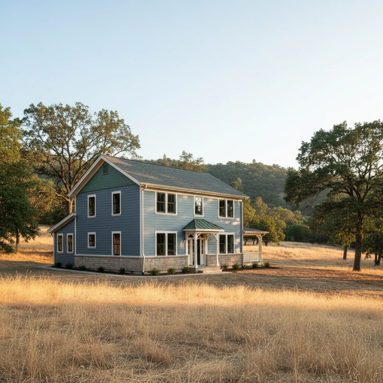 Fiber Cement Siding in Grass Valley, CA Fiber Cement Siding for historic Gold Country homes in Grass Valley, California