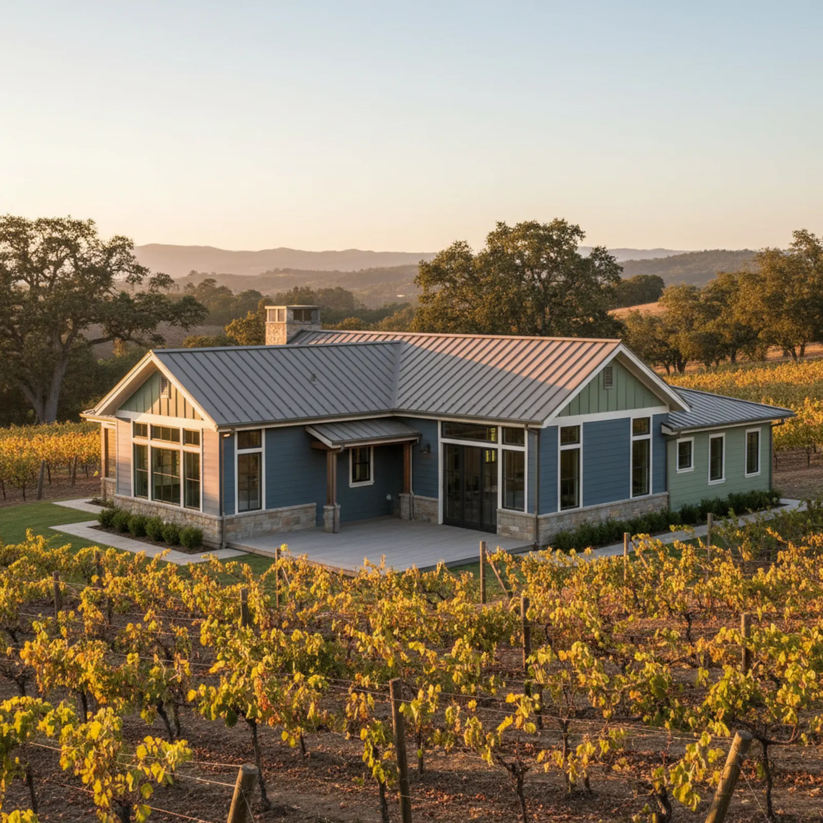 Fire-Resistant Siding in Healdsburg, CA Fire-Resistant Siding for premium wine-country estates in Healdsburg, California