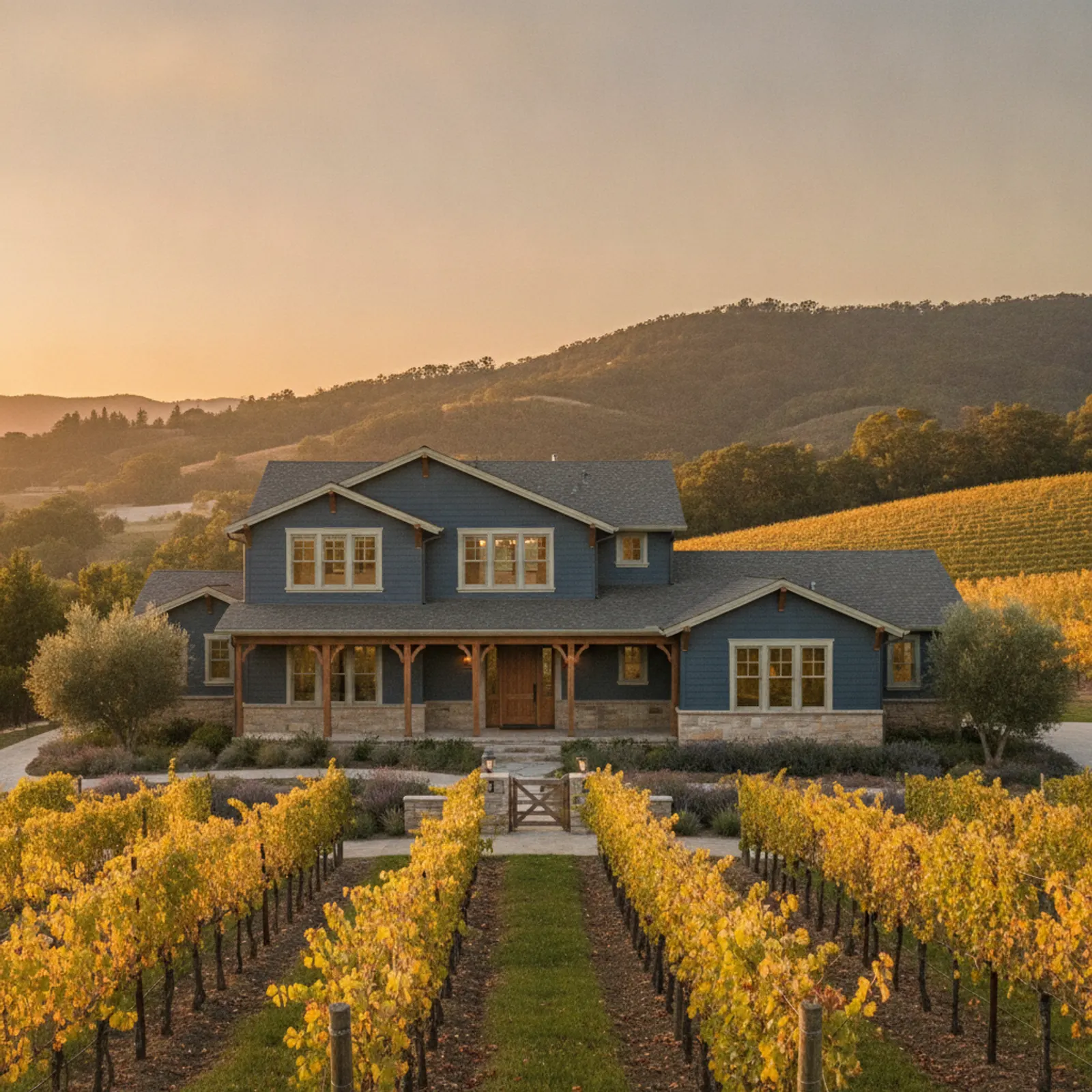 Siding in Kenwood, CA Siding for Sonoma Valley wine-country estates in Kenwood, California