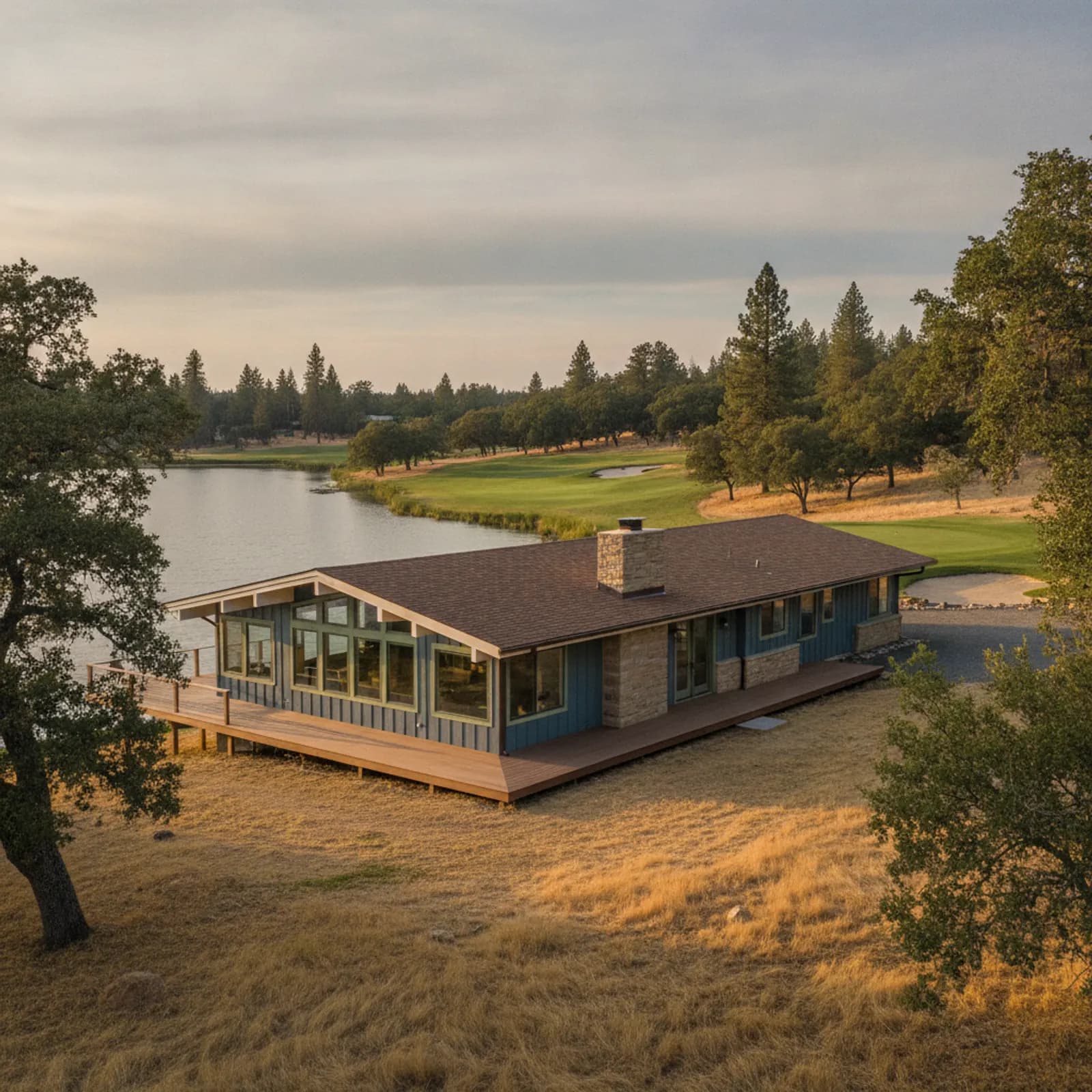 Exterior Contractor in Lake of the Pines, CA Exterior Contractor for 1970s-80s lakefront and golf-course homes in Lake of the Pines, California