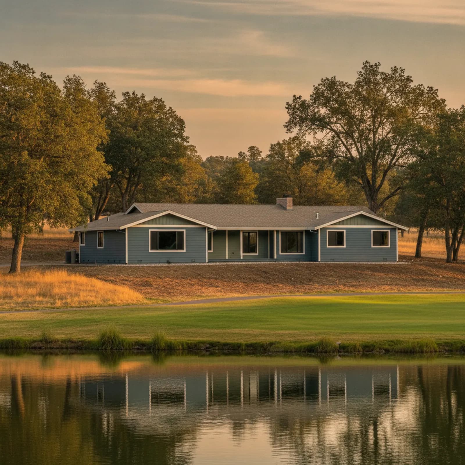 Fiber Cement Siding in Lake of the Pines, CA Fiber Cement Siding for 1970s-80s lakefront and golf-course homes in Lake of the Pines, California