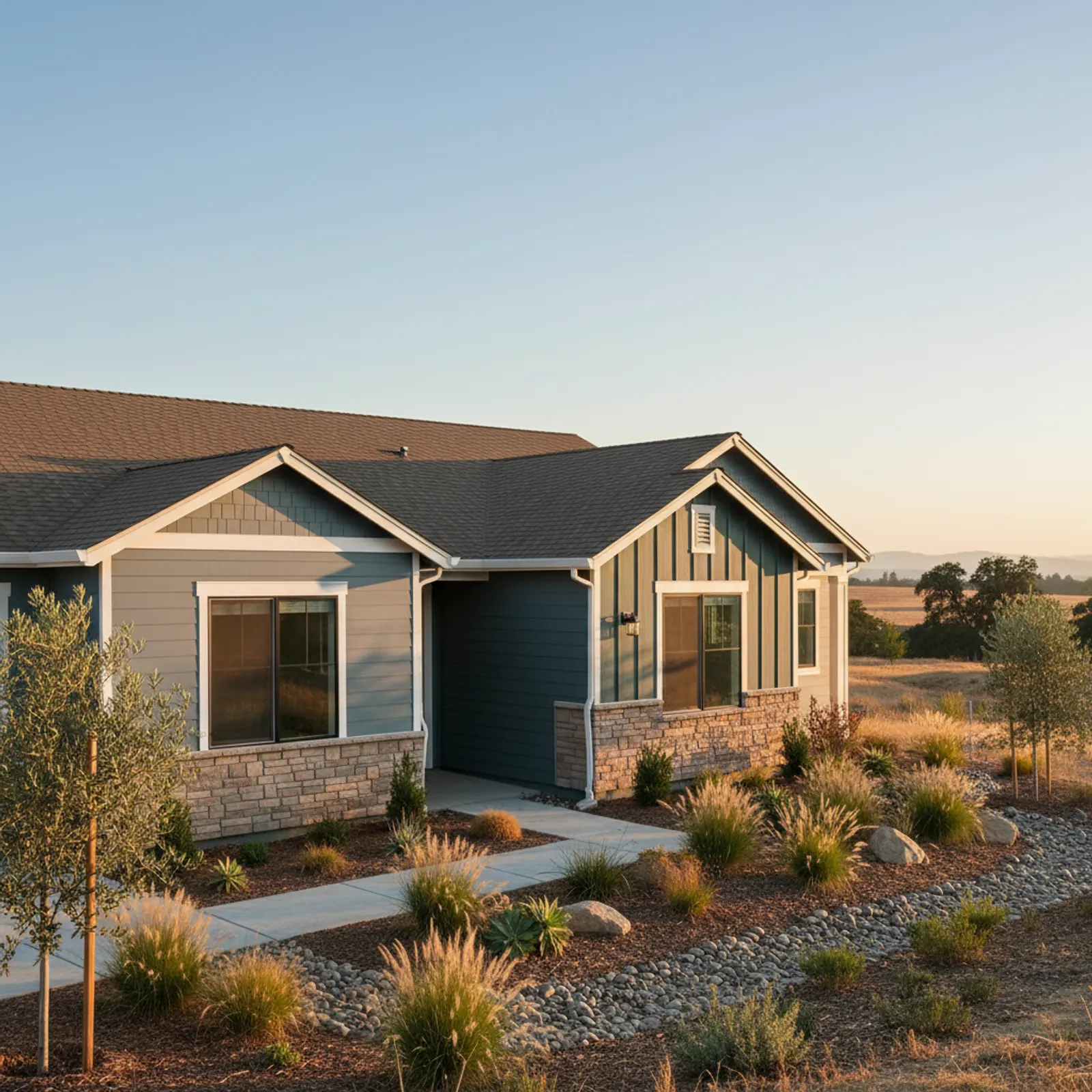 Fiber Cement Siding in Lincoln, CA Fiber Cement Siding for Sun City Lincoln Hills active-adult homes in Lincoln, California