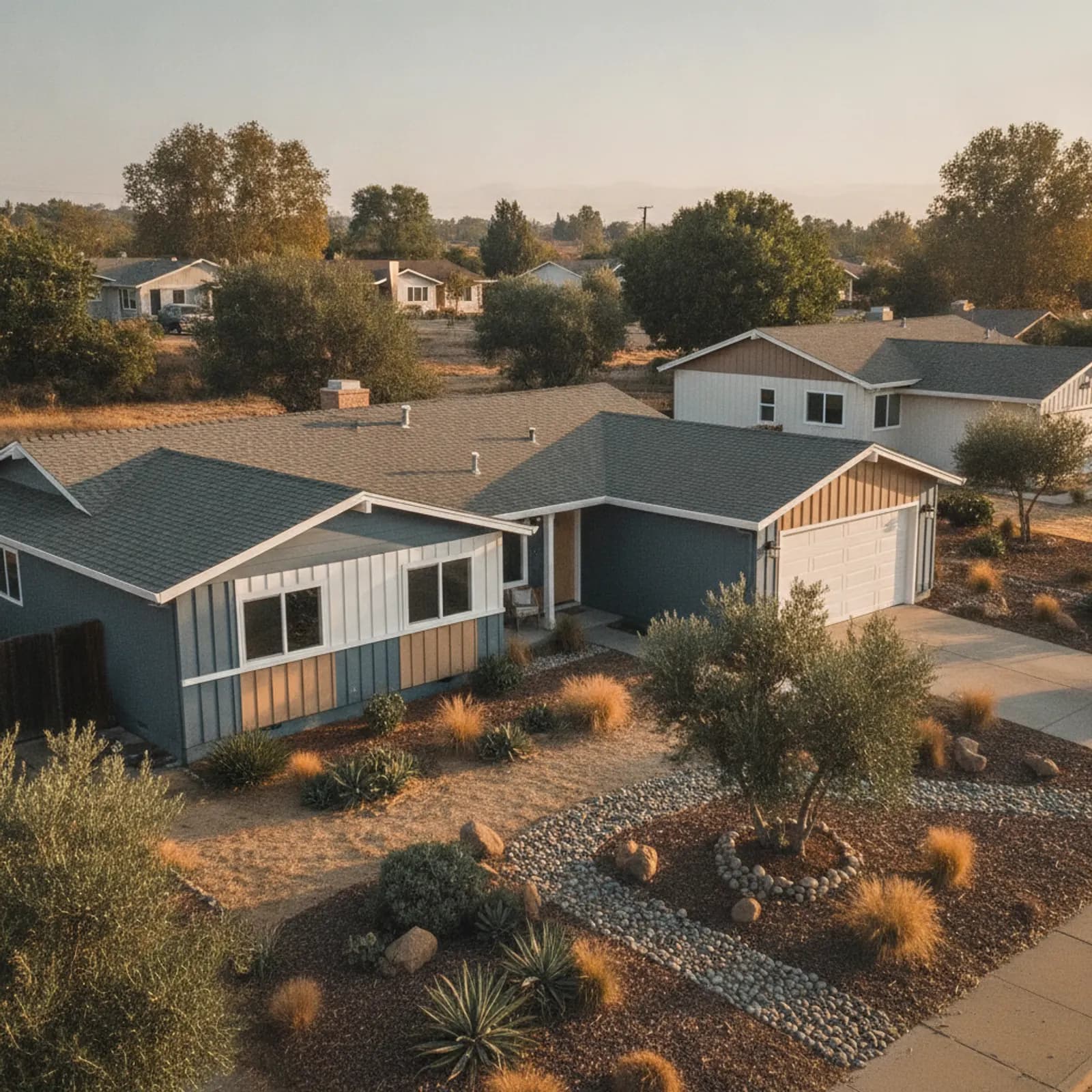James Hardie Siding in Linda, CA James Hardie Siding for post-war ranch homes in Linda, California