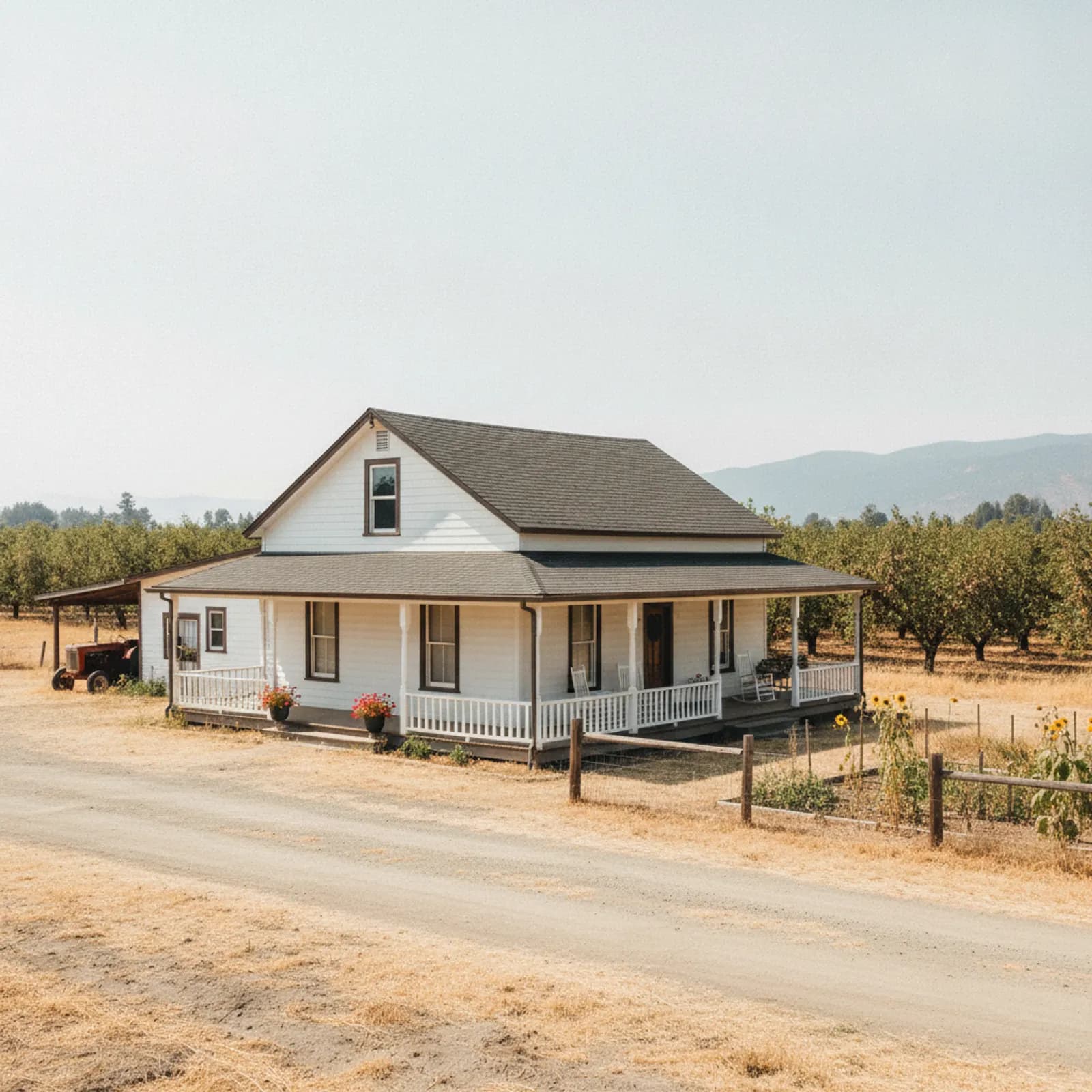 Fiber cement re-side, Live Oak CA Non-combustible fiber cement siding on an older farmhouse in Live Oak California