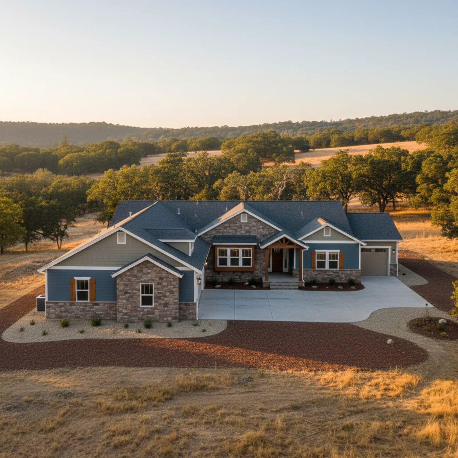 Fire-Resistant Siding in Loomis, CA Fire-Resistant Siding for rural-residential acreage homes in Loomis, California