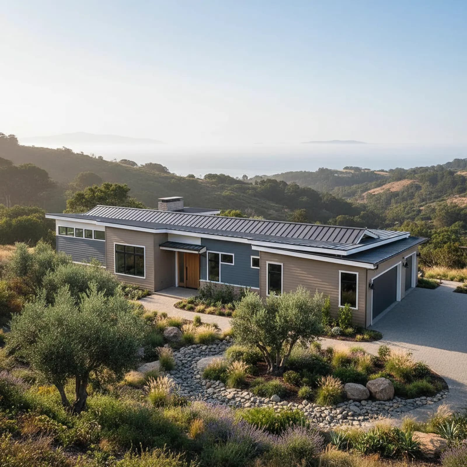 Fiber Cement Siding in Los Altos, CA Fiber Cement Siding for premium ranch and modern estates in Los Altos, California
