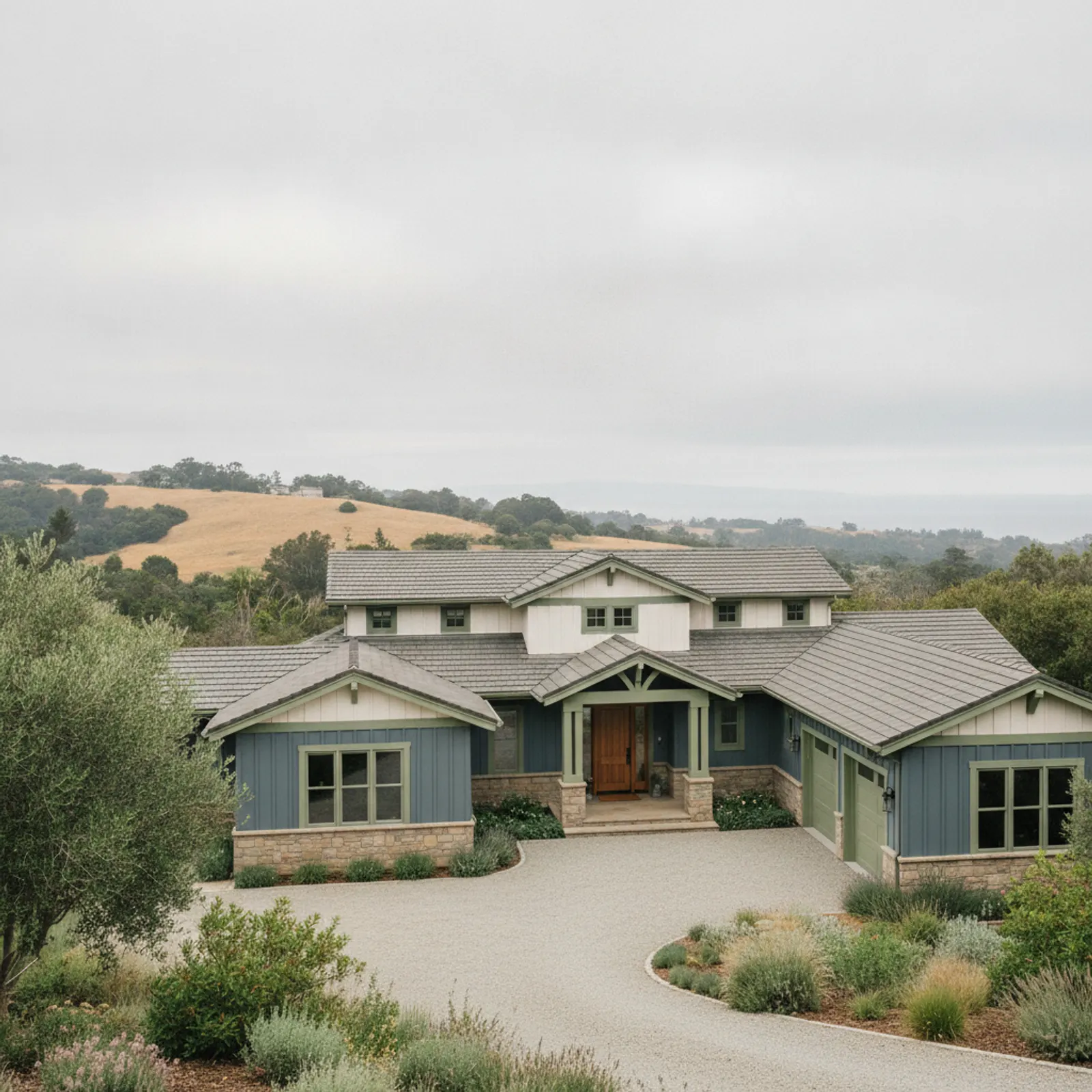 James Hardie Siding in Los Altos Hills, CA James Hardie Siding for large custom estates in Los Altos Hills, California