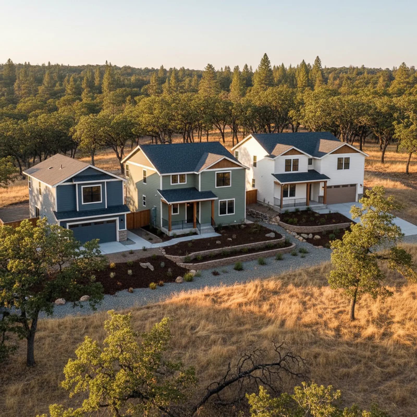 Fiber Cement Siding in Magalia, CA Fiber Cement Siding for forested ridge homes in Magalia, California