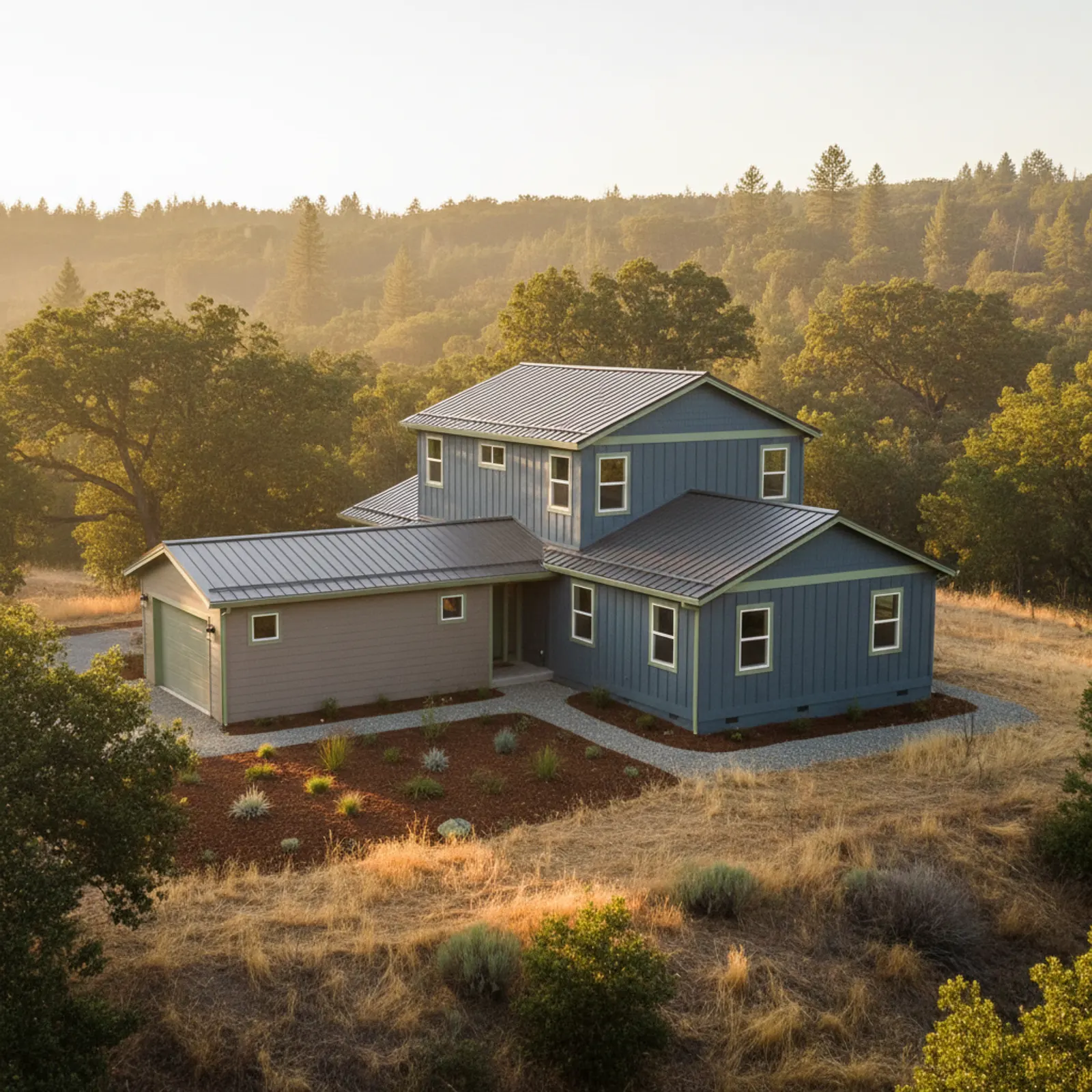 Fire-Resistant Siding in Magalia, CA Fire-Resistant Siding for forested ridge homes in Magalia, California