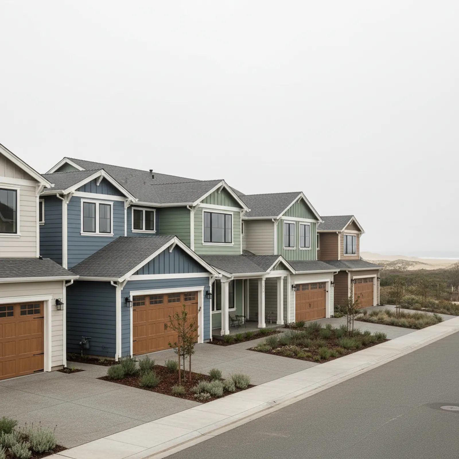 Fiber Cement Siding in Marina, CA Fiber Cement Siding for newer master-planned homes in Marina, California