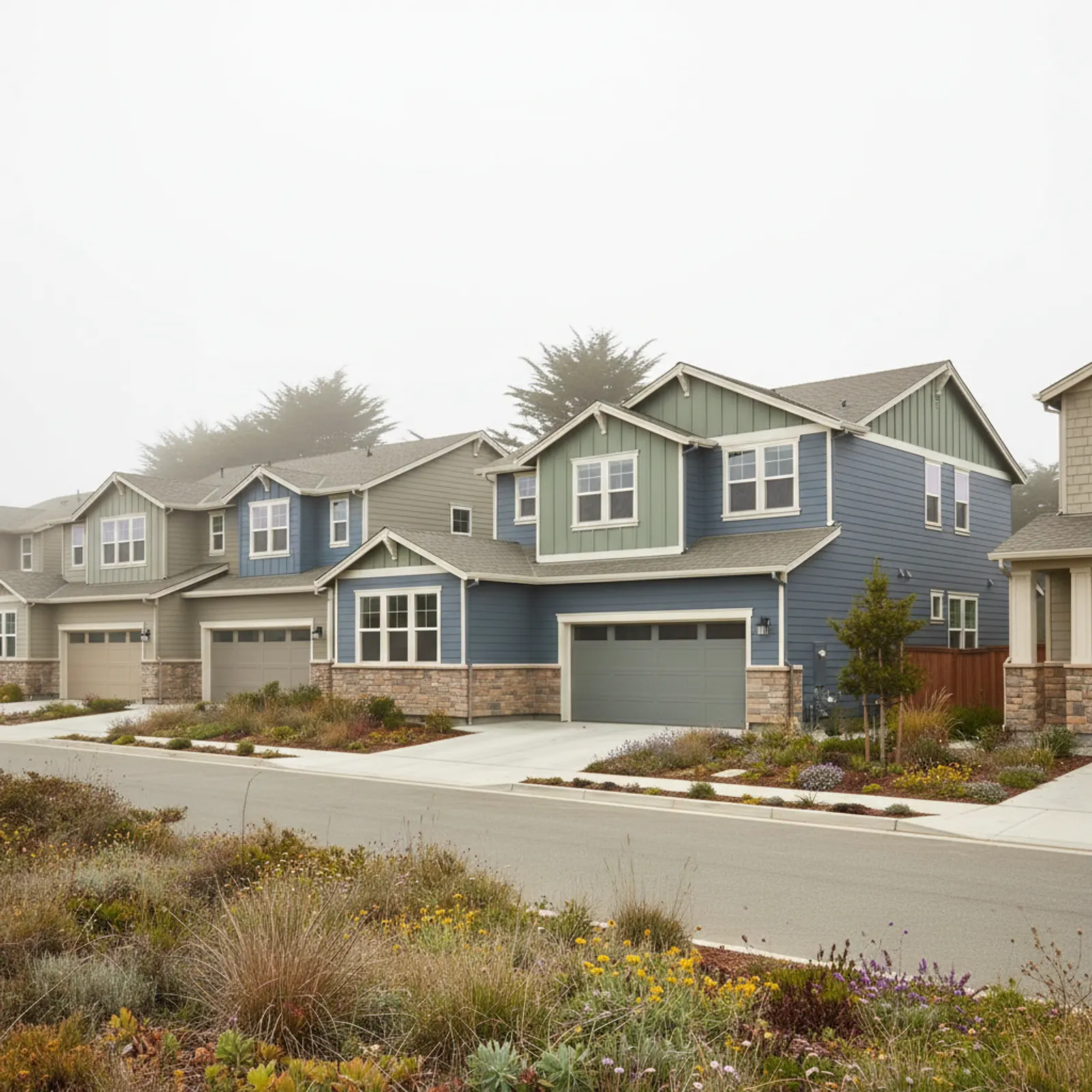 James Hardie Siding in Marina, CA James Hardie Siding for newer master-planned homes in Marina, California