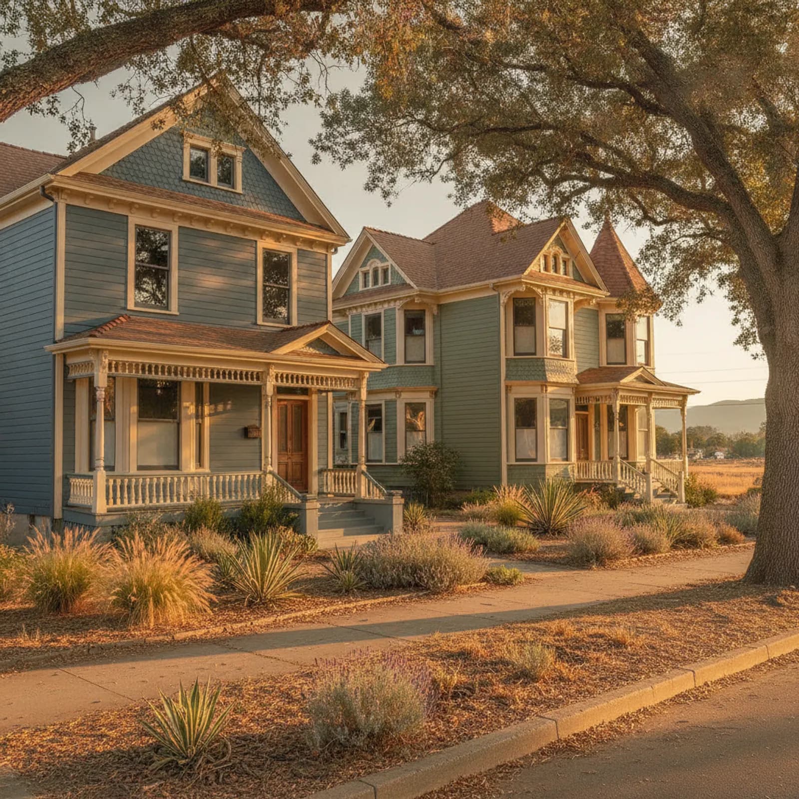 Siding in Marysville, CA Siding for Victorian and Queen Anne homes in the historic core in Marysville, California