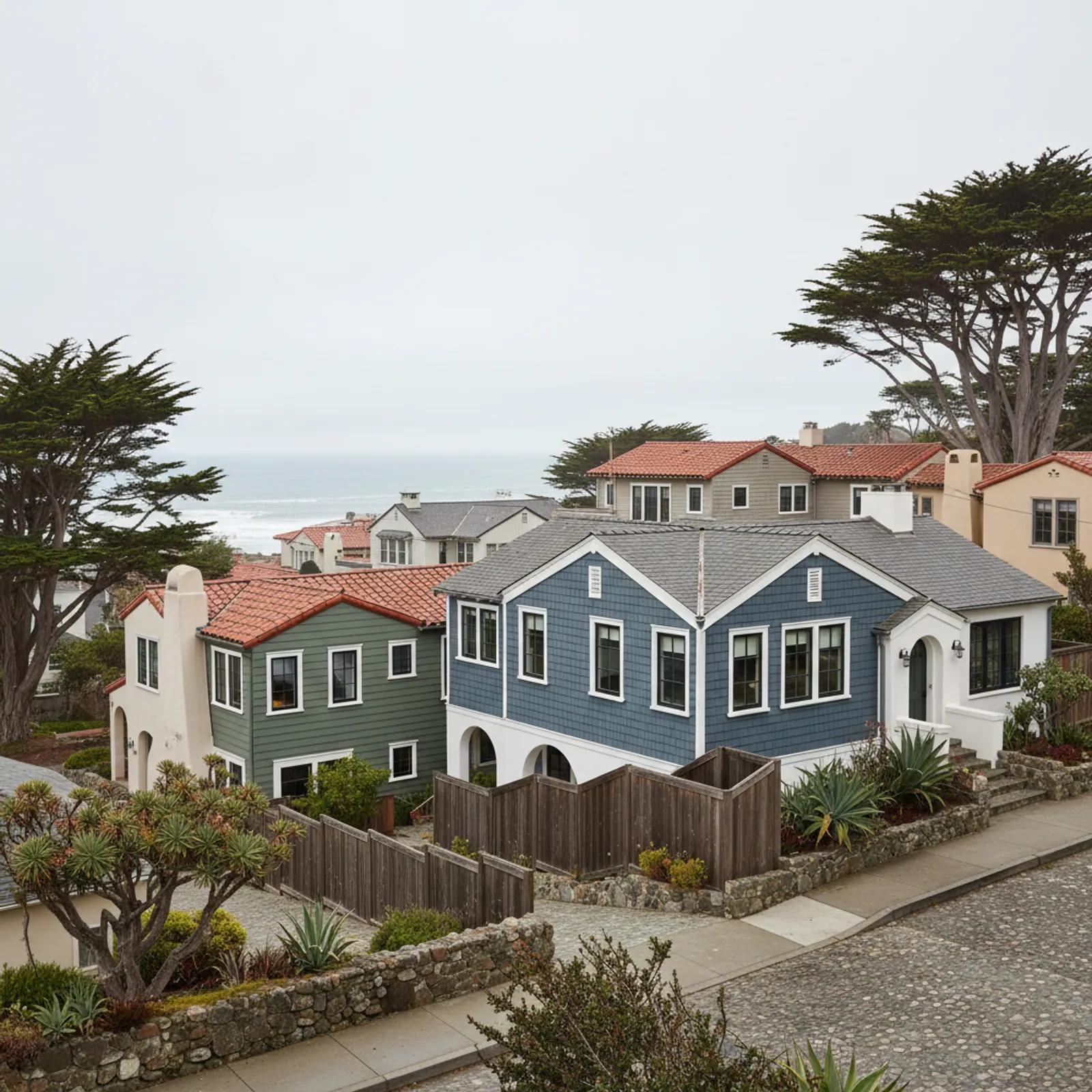 Fiber Cement Siding in Monterey, CA Fiber Cement Siding for historic adobes and downtown homes in Monterey, California
