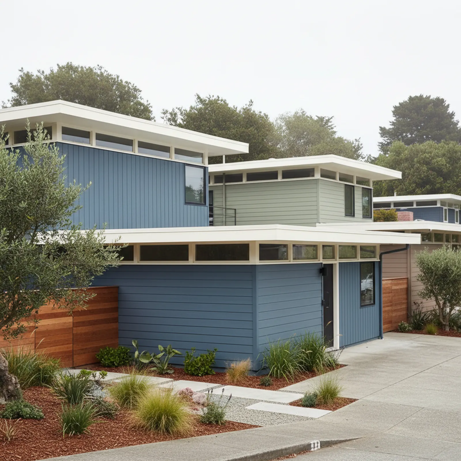 Fiber Cement Siding in Mountain View, CA Fiber Cement Siding for Eichler and postwar homes in Mountain View, California