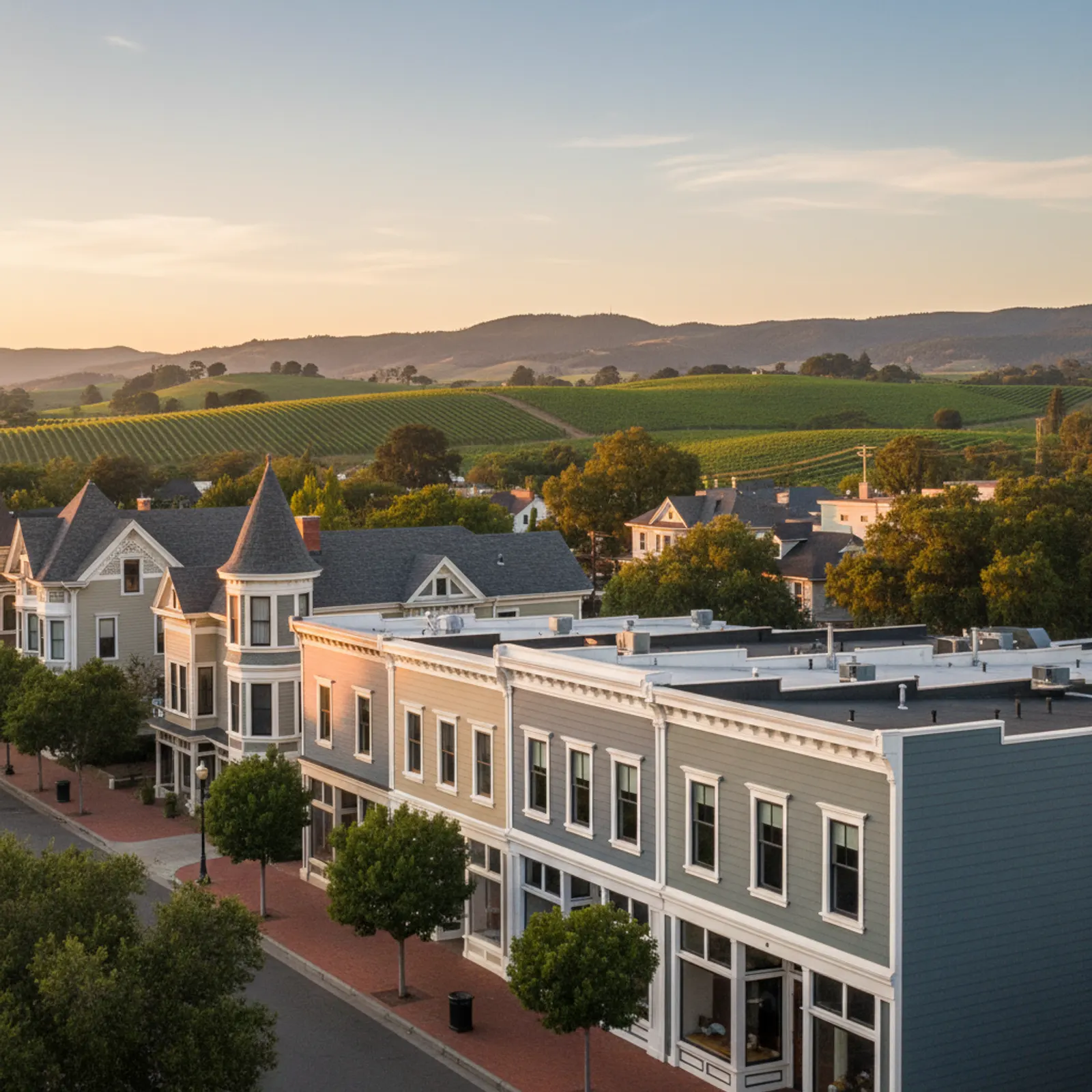 Fiber Cement Siding in Napa, CA Fiber Cement Siding for historic downtown and Old Town Victorians in Napa, California