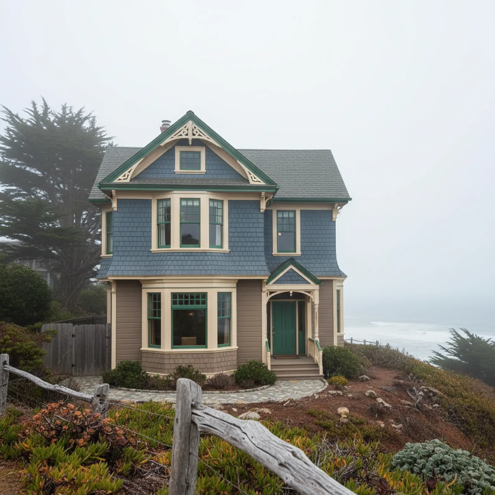 Fire-Resistant Siding in Pacific Grove, CA Fire-Resistant Siding for historic Victorian cottages in Pacific Grove, California