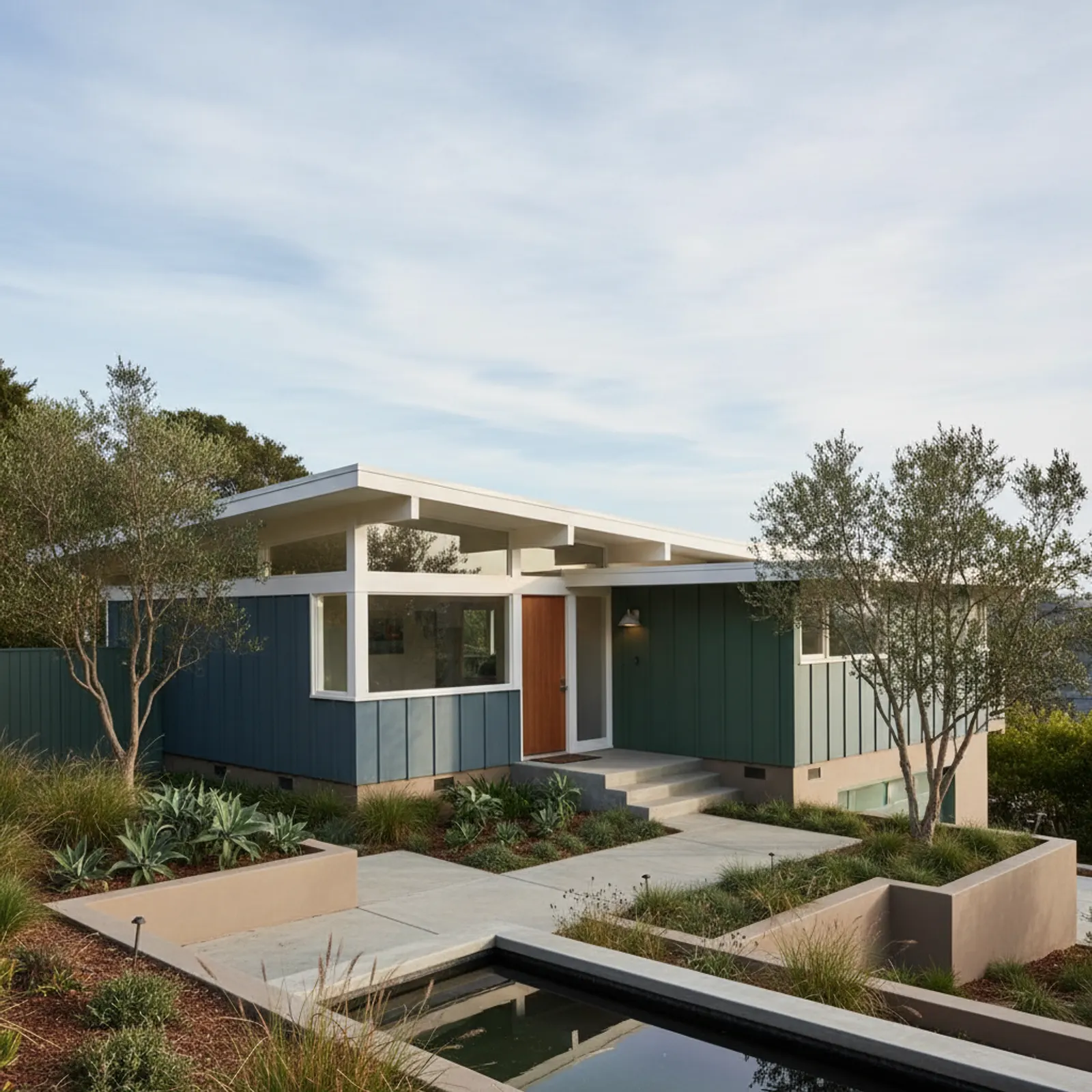 James Hardie Siding in Palo Alto, CA James Hardie Siding for Eichler mid-century homes in Palo Alto, California