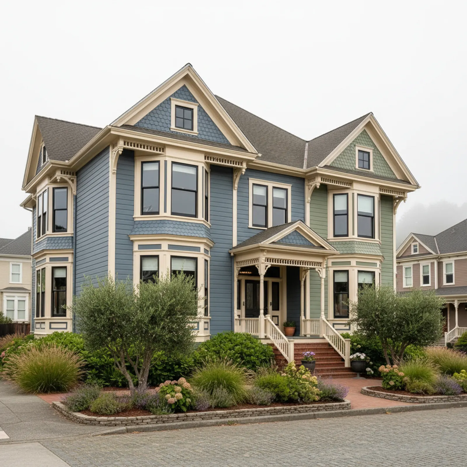 Fiber Cement Siding in Petaluma, CA Fiber Cement Siding for historic Victorian and downtown homes in Petaluma, California